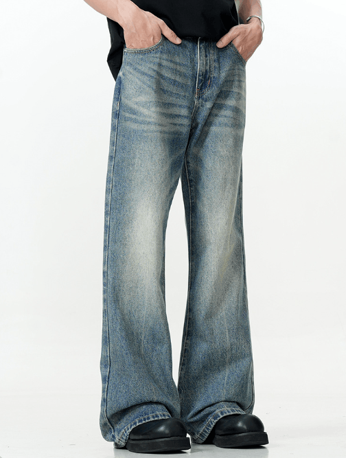 Japanese Brand × Jean American retro high street cleanfit washed versatile jeans Size US 32 / EU 48 - 4 Thumbnail