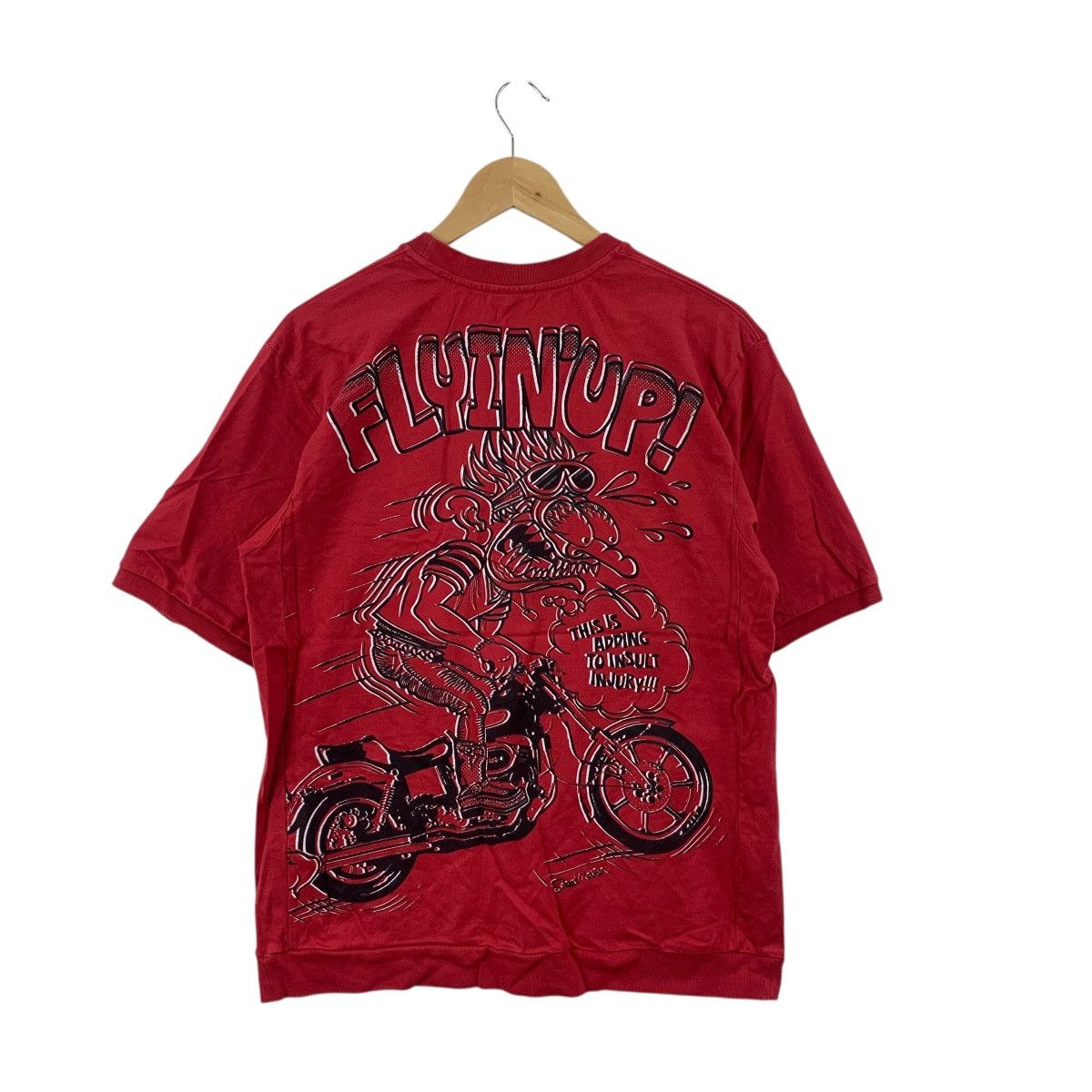 SPEED MONSTER MOTORCYCLE Rockin Jelly Bean Tee Shirt Top