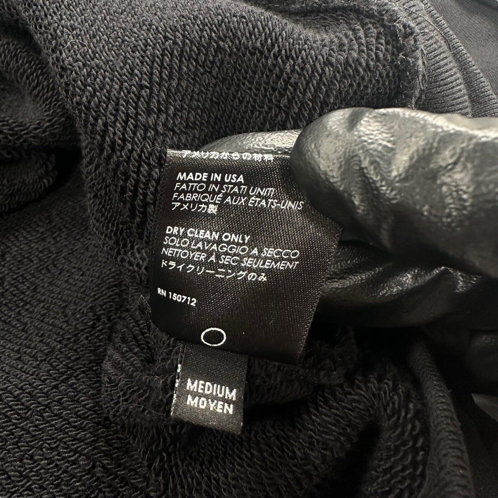 Amiri Amiri Size M Sweatshirt Black Bone Graphic Logo Oversized Size US M / EU 48-50 / 2 - 7 Thumbnail