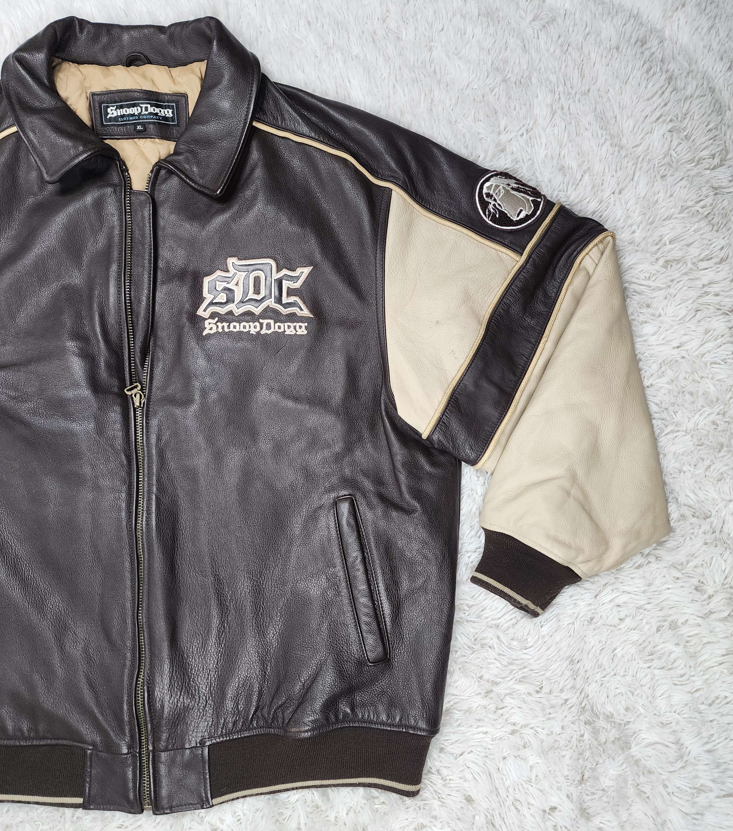 Snoop Dogg Vintage Snoop Dogg clothing company leather jacket Size US XL / EU 56 / 4 - 2 Thumbnail