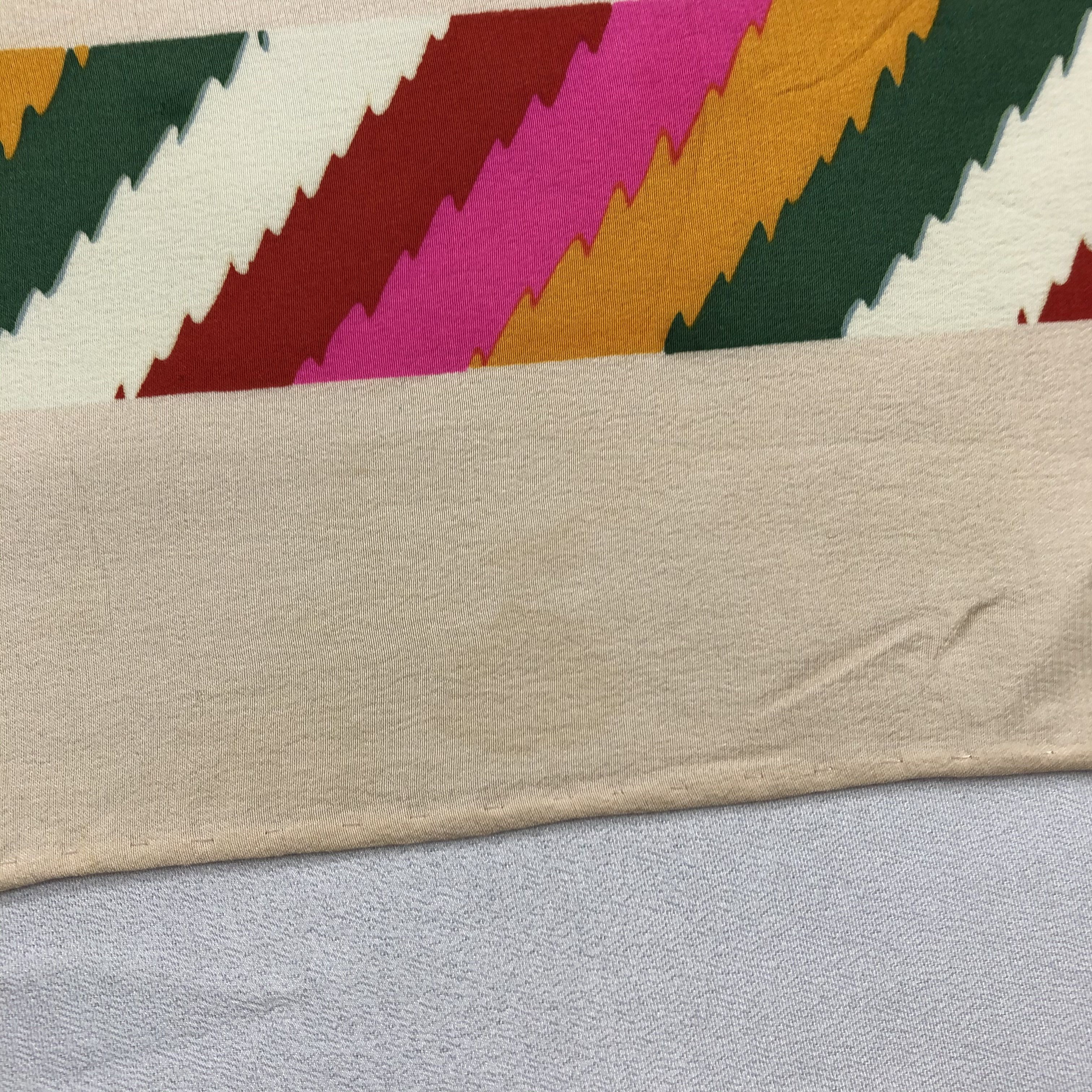 Hanae Mori Vintage Hanae Mori Silk Scarf Size ONE SIZE - 8 Thumbnail
