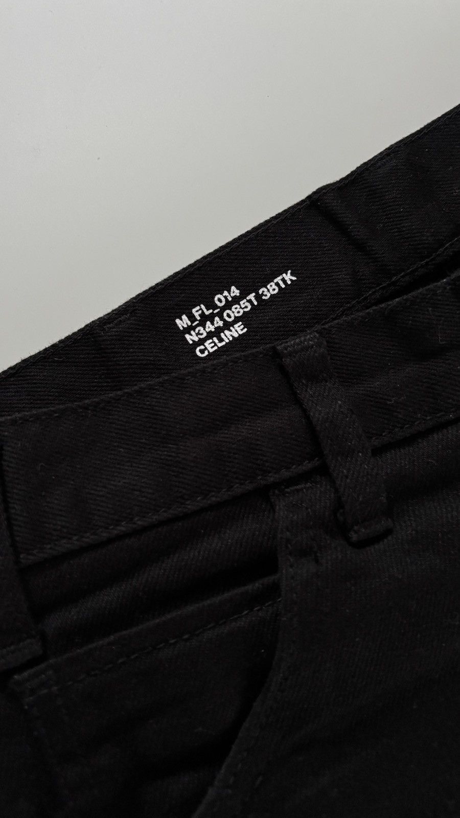 Celine Celine By Hedi Slimane FW22 Dylan Flared Jeans Size US 27 - 2 Thumbnail
