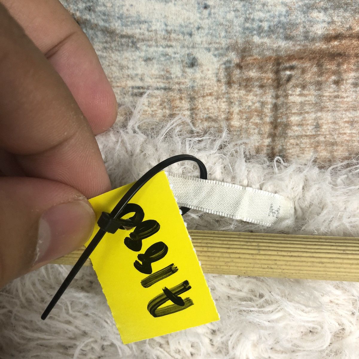 GU × Homespun Knitwear GU Japan White Mohair shaggy fur Knitwear #A1880 Size S / US 4 / IT 40 - 9 Thumbnail