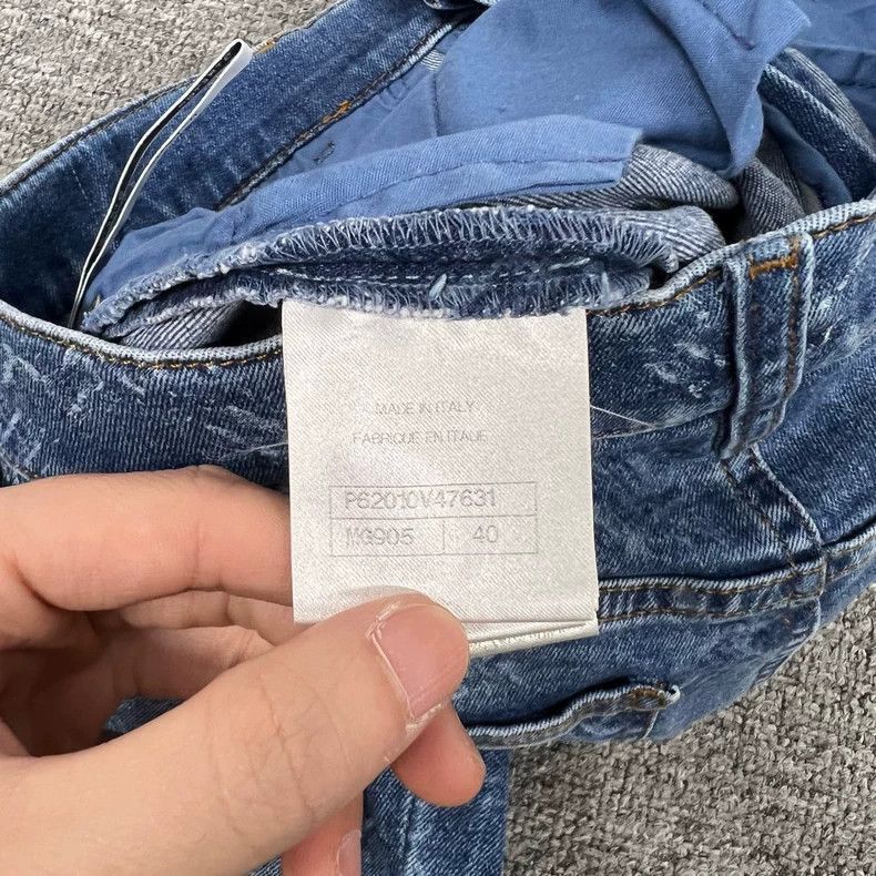 Chanel Chanel Denim Jeans with Snowflake Pattern Size US 32 / EU 48 - 8 Thumbnail