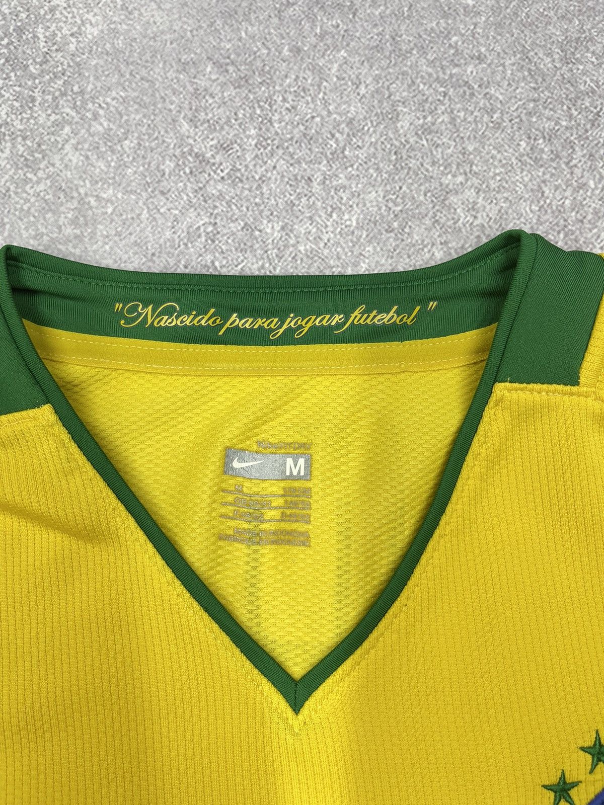 Nike Vintage Nike CBF Brazil Soccer Jersey Football Club Y2K Size US M / EU 48-50 / 2 - 9 Thumbnail