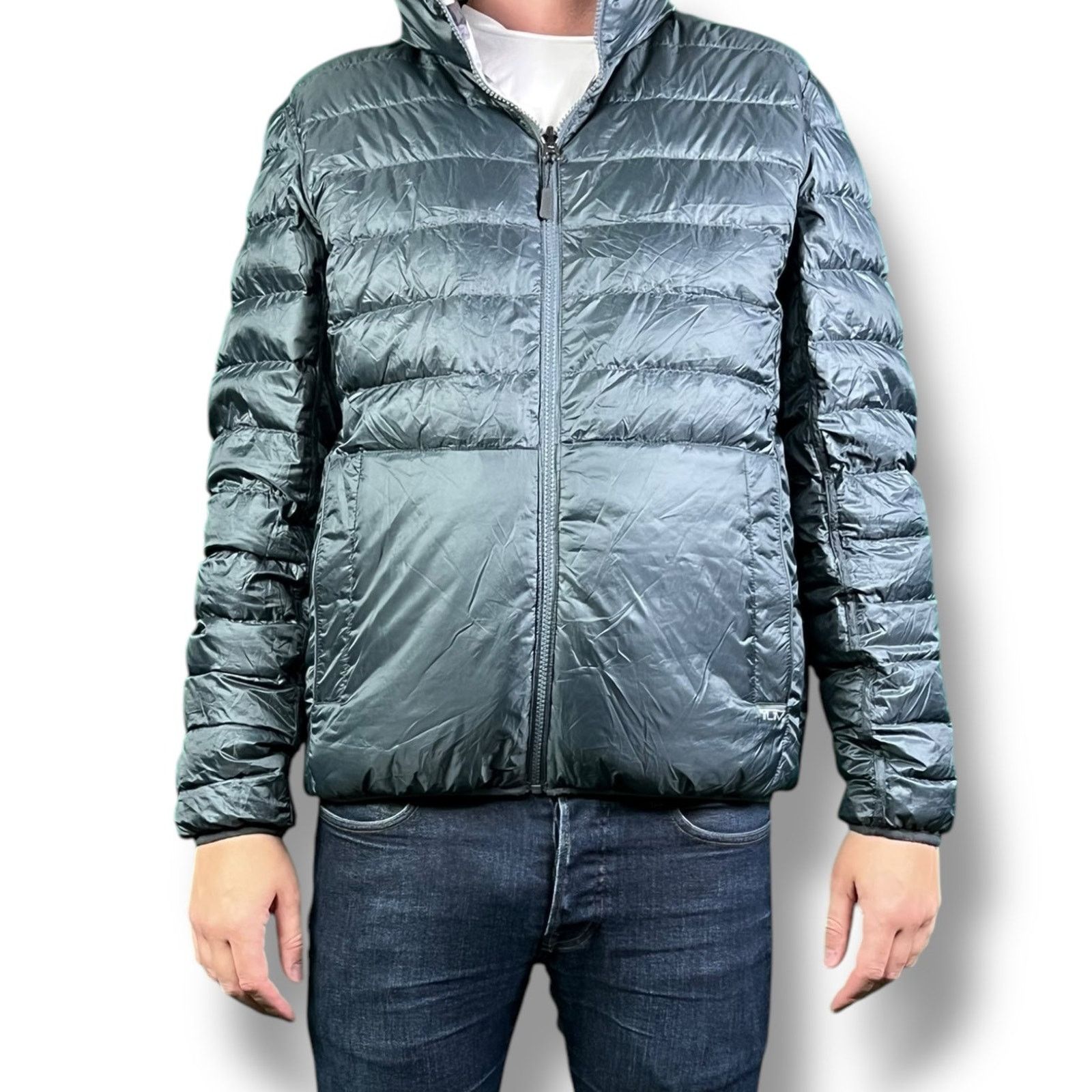 Tumi Tumi Tumipax Reversible Down Jacket Gray / Camo -$295 Retail Size US S / EU 44-46 / 1 - 14 Thumbnail