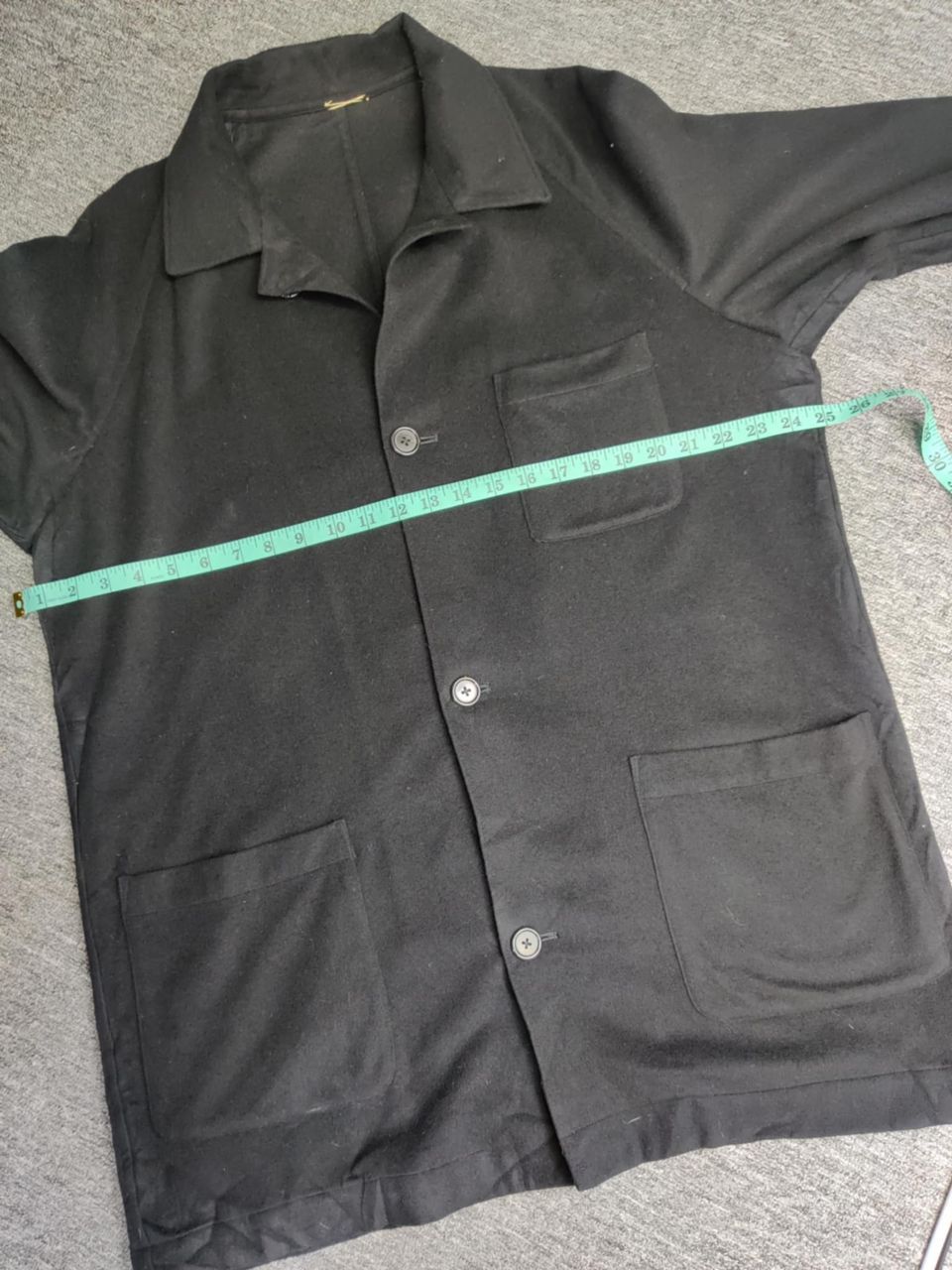 Y's for Men Y's For Men Yohji Yamamoto Wool French Work Jacket Size US L / EU 52-54 / 3 - 14 Thumbnail
