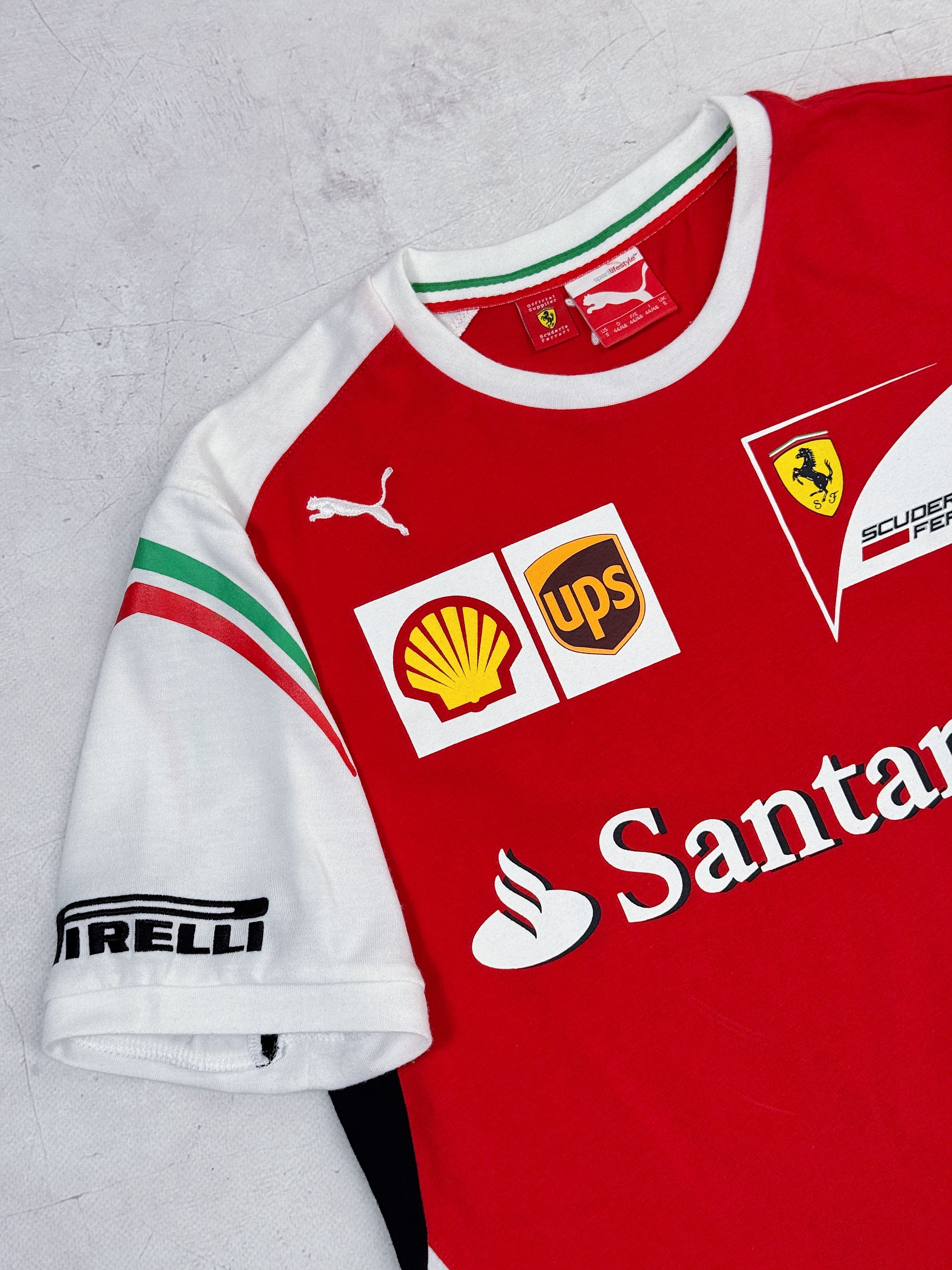 Ferrari Puma & Scuderia Ferrari T-Shirt Formula1 Team Santander Size US S / EU 44-46 / 1 - 5 Thumbnail