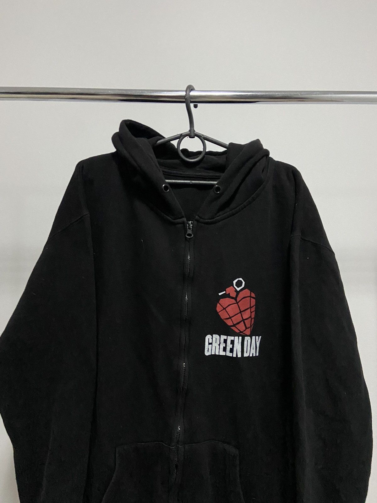 Band Tees × Vintage Green day vintage zip hoodie American idiot Size US L / EU 52-54 / 3 - 3 Thumbnail