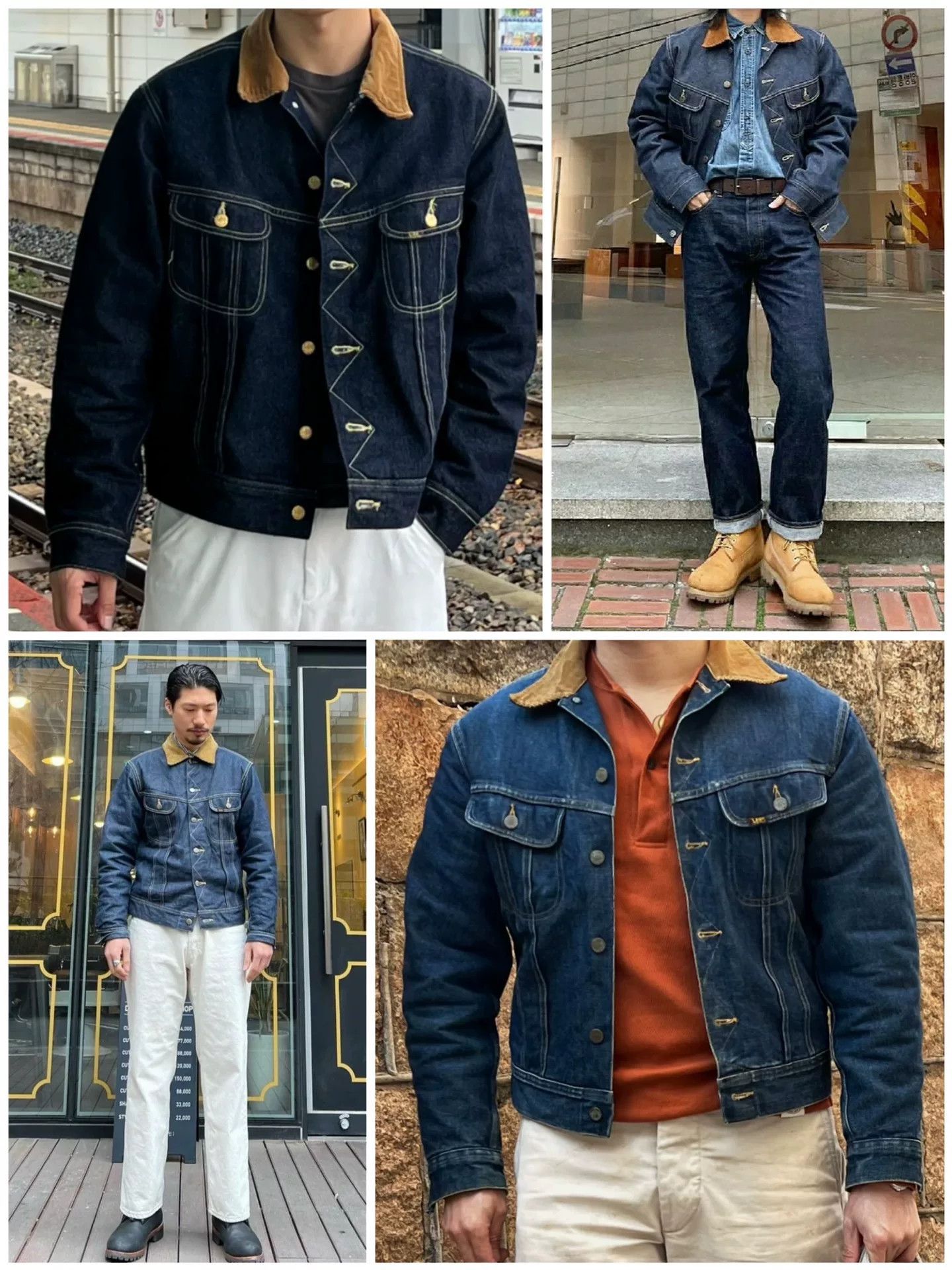 Vintage Vintage Lee Storm Rider Denim Jacket Size US M / EU 48-50 / 2 - 1 Thumbnail