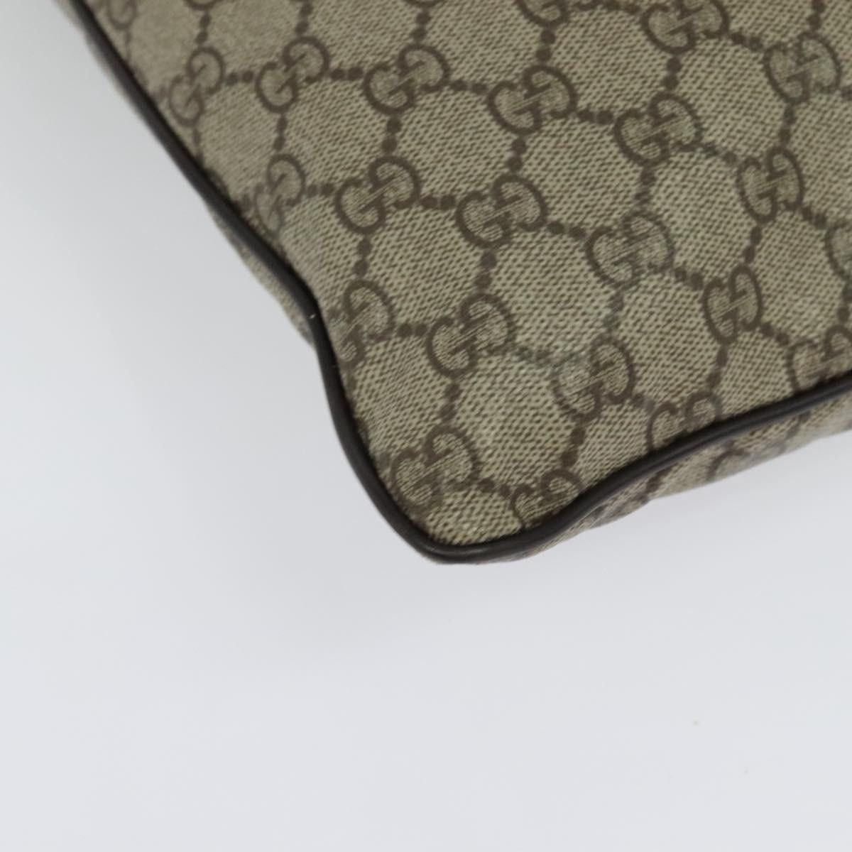 Gucci GUCCI GG Supreme Shoulder Bag Pvc Beige Silver Size ONE SIZE - 12 Thumbnail