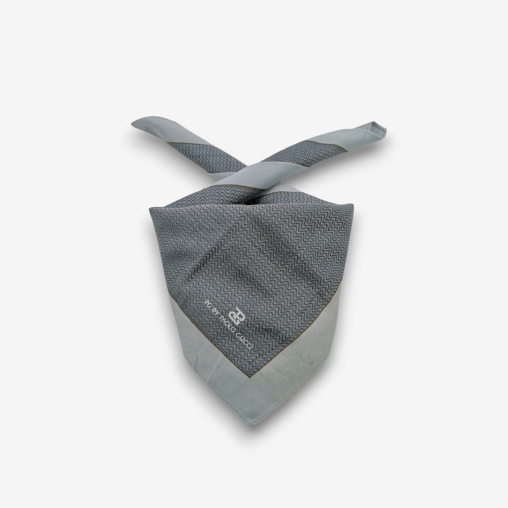 Paolo Gucci Vintage Paolo Gucci Handkerchief Pocket Square Bandana Size ONE SIZE - 1 Thumbnail