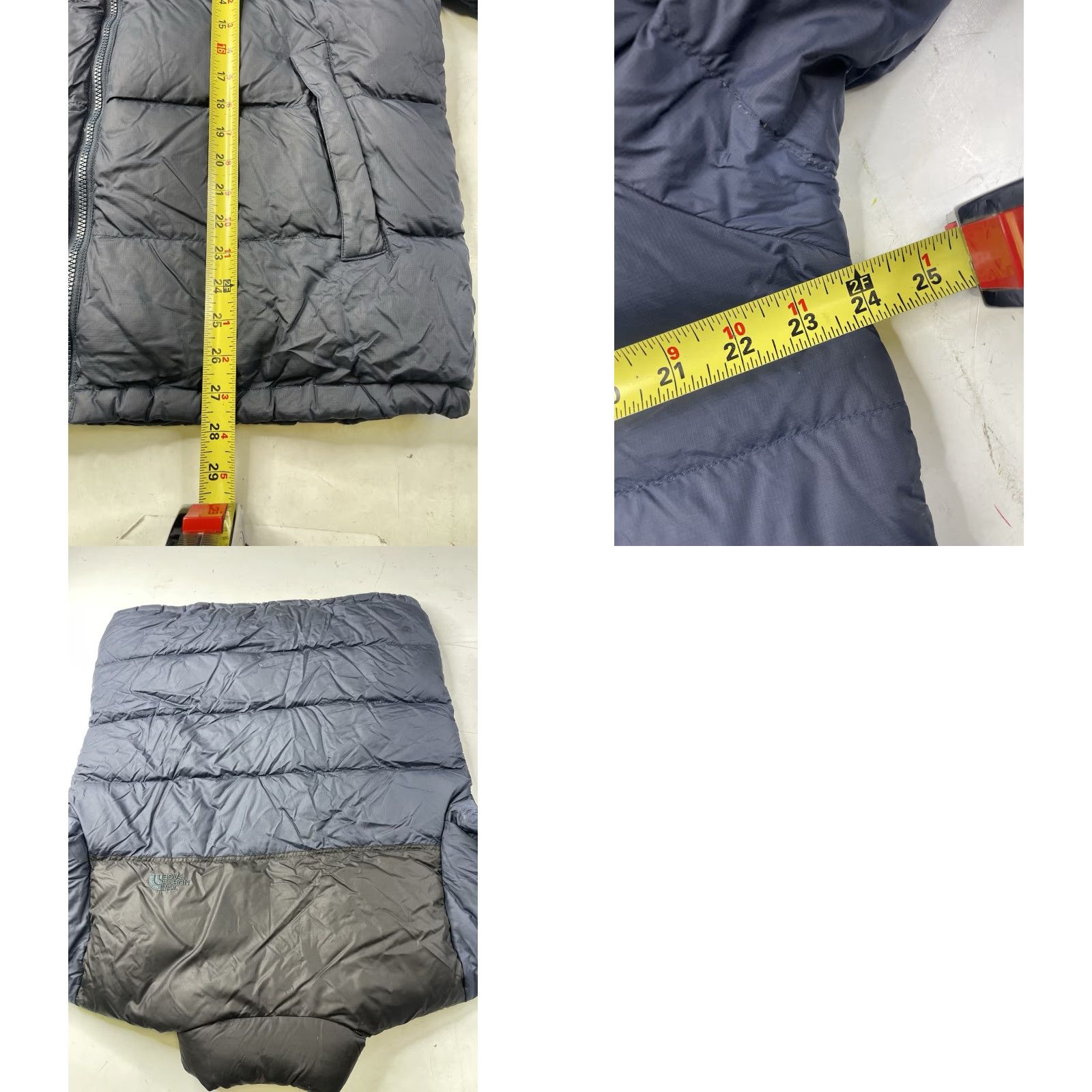 The North Face VINTAGE The North Face Nuptse 700 Puffer Jacket Coat Mens L Navy TNF Retro Blue Black Jacket Size US L / EU 52-54 / 3 - 9 Thumbnail