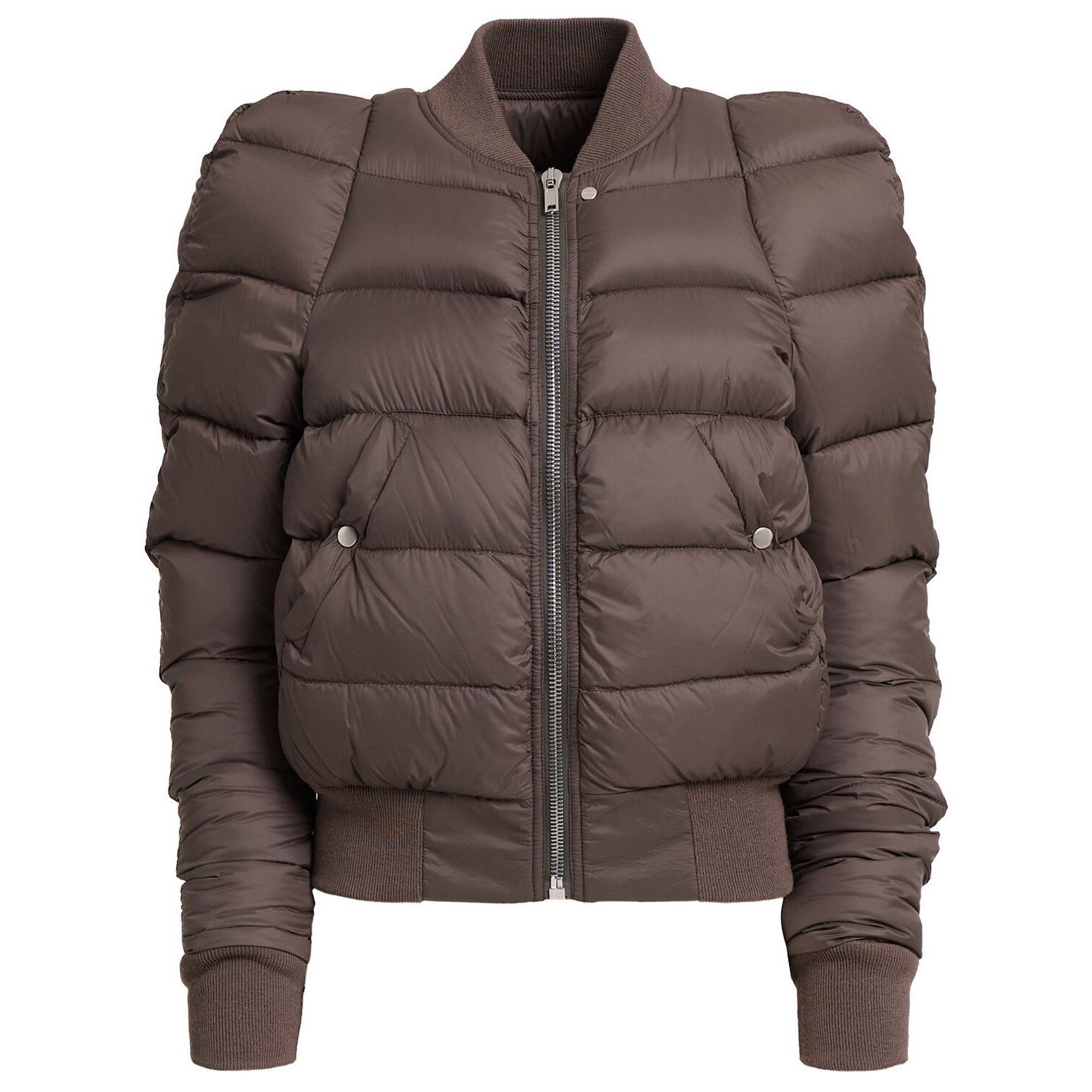 RICK OWENS Concordians Duvet Flight Taupe Jacket New & Authe