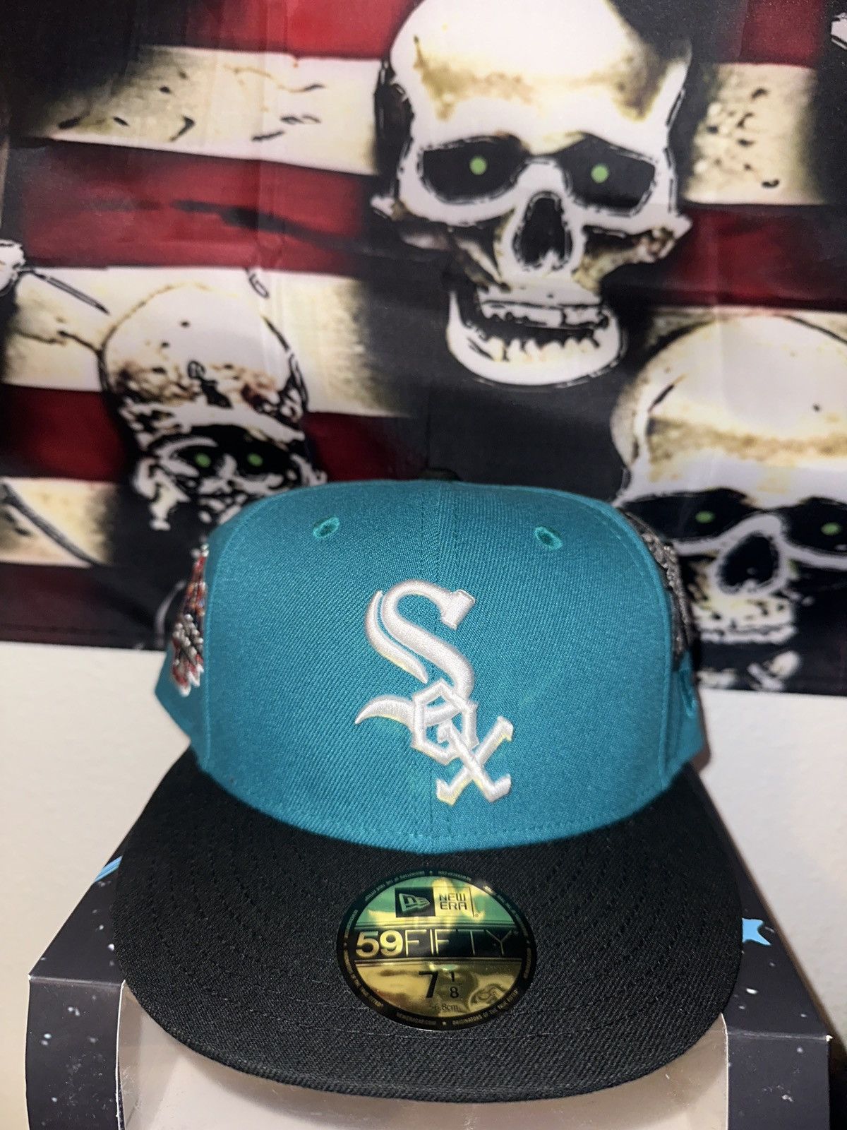 Capsule × New Era 7 1/8 New Era x Capsule Exclusive Chicago Sox Fitted Hat Size ONE SIZE - 2 Thumbnail