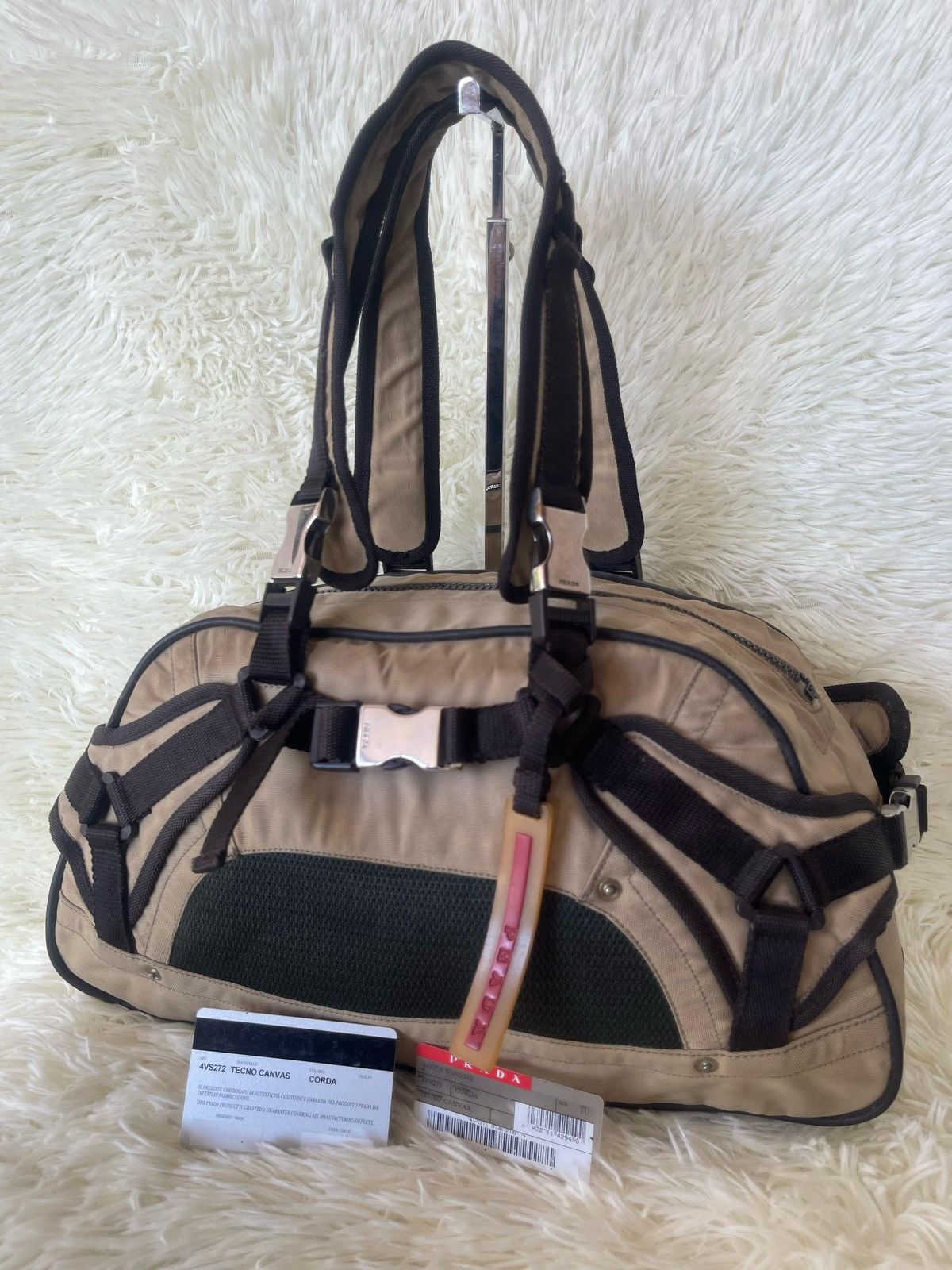Prada × Vintage 2000s Prada Technical Bag Size ONE SIZE - 3 Thumbnail