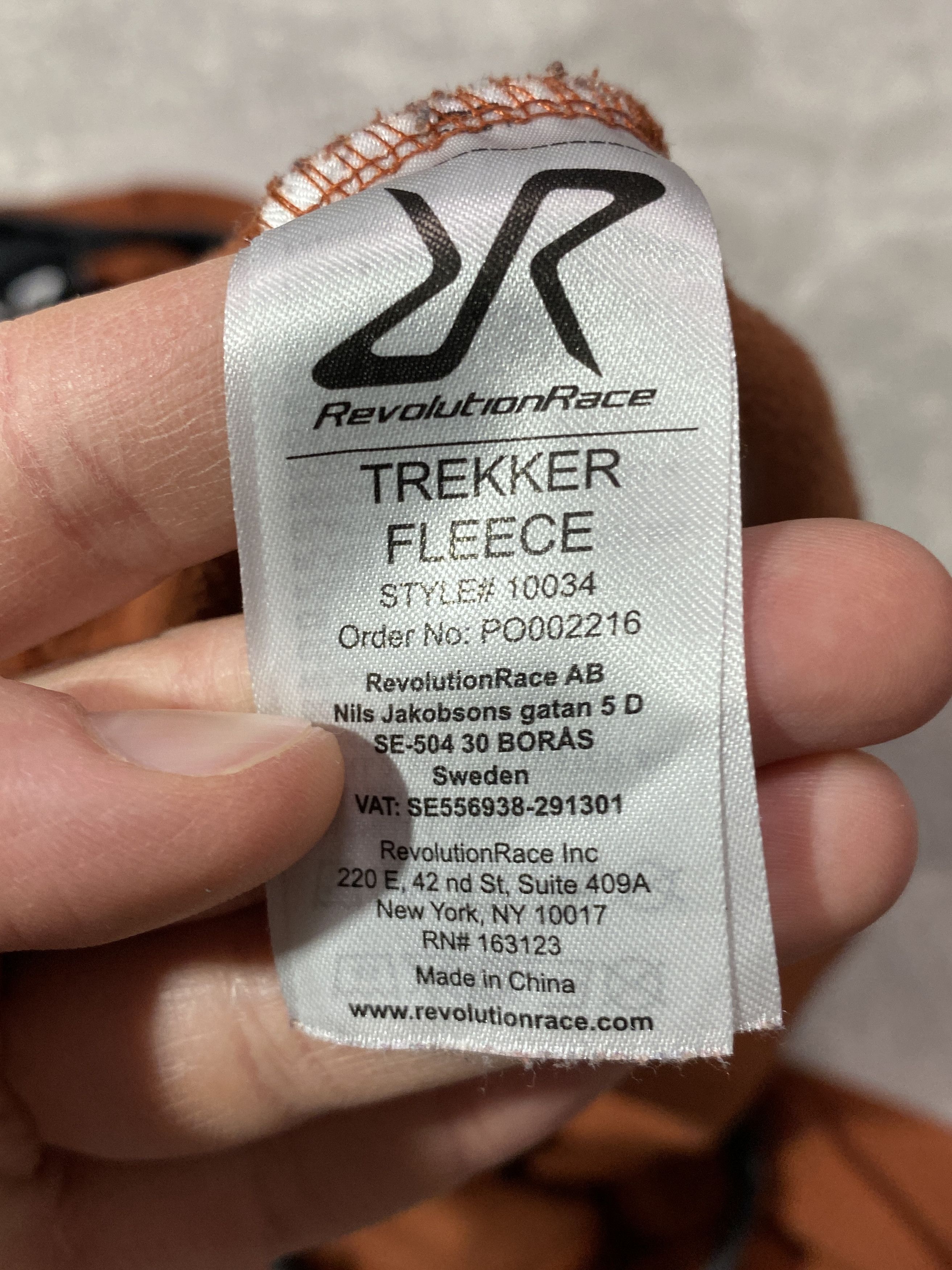 Other Revolution Race Trekker Peack zip Hyper Shell Fleece Jacket Size US L / EU 52-54 / 3 - 11 Thumbnail
