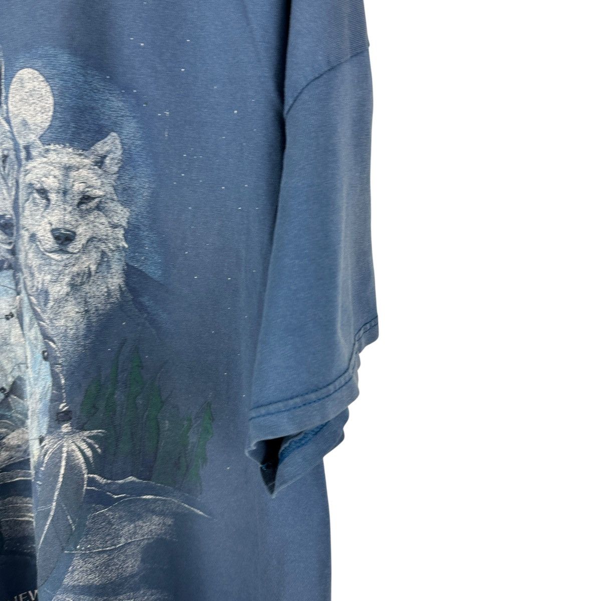 Vintage Vintage Y2K New York Wolf Animal Nature Shirt Size US XXL / EU 58 / 5 - 4 Thumbnail