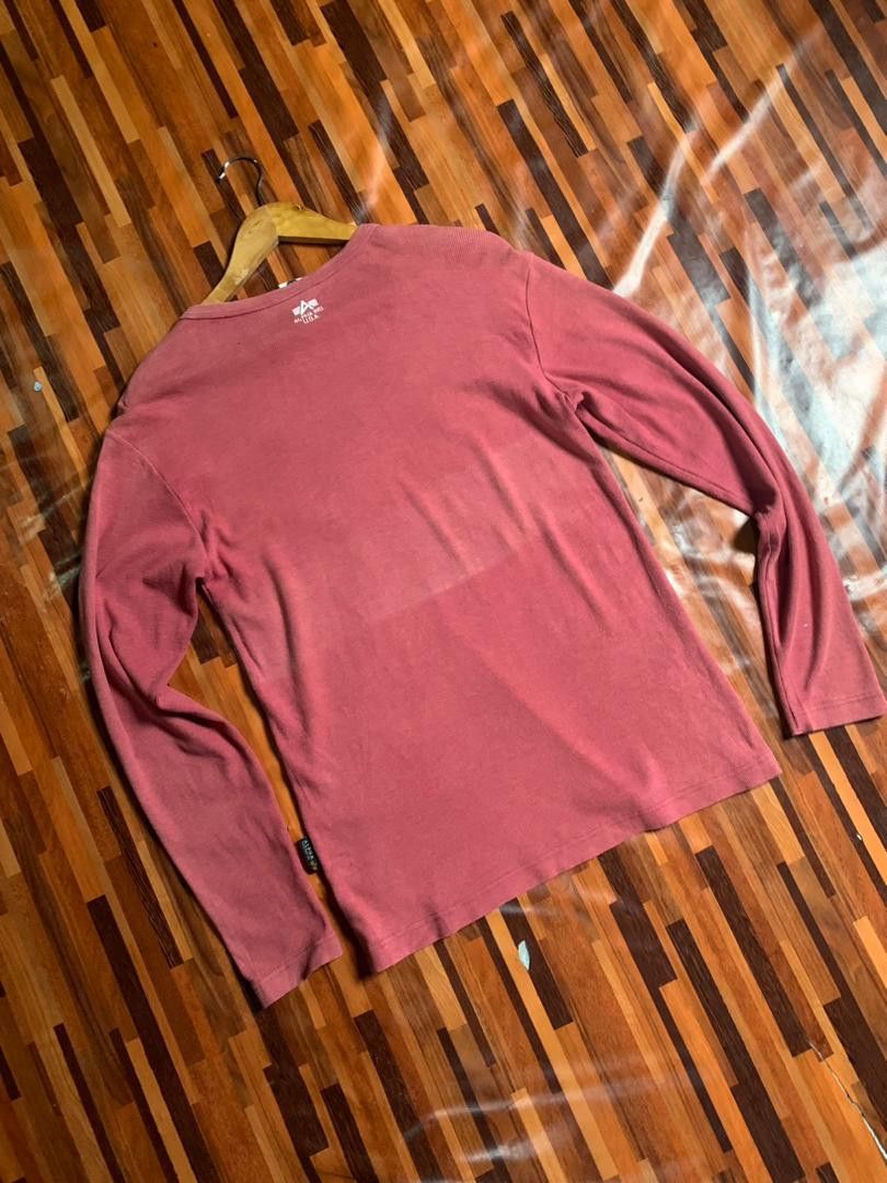 Alpha Industries e33 Alpha Industries Long Sleeve Waffle Shirt LONG SLEEVE Size US M / EU 48-50 / 2 - 11 Thumbnail