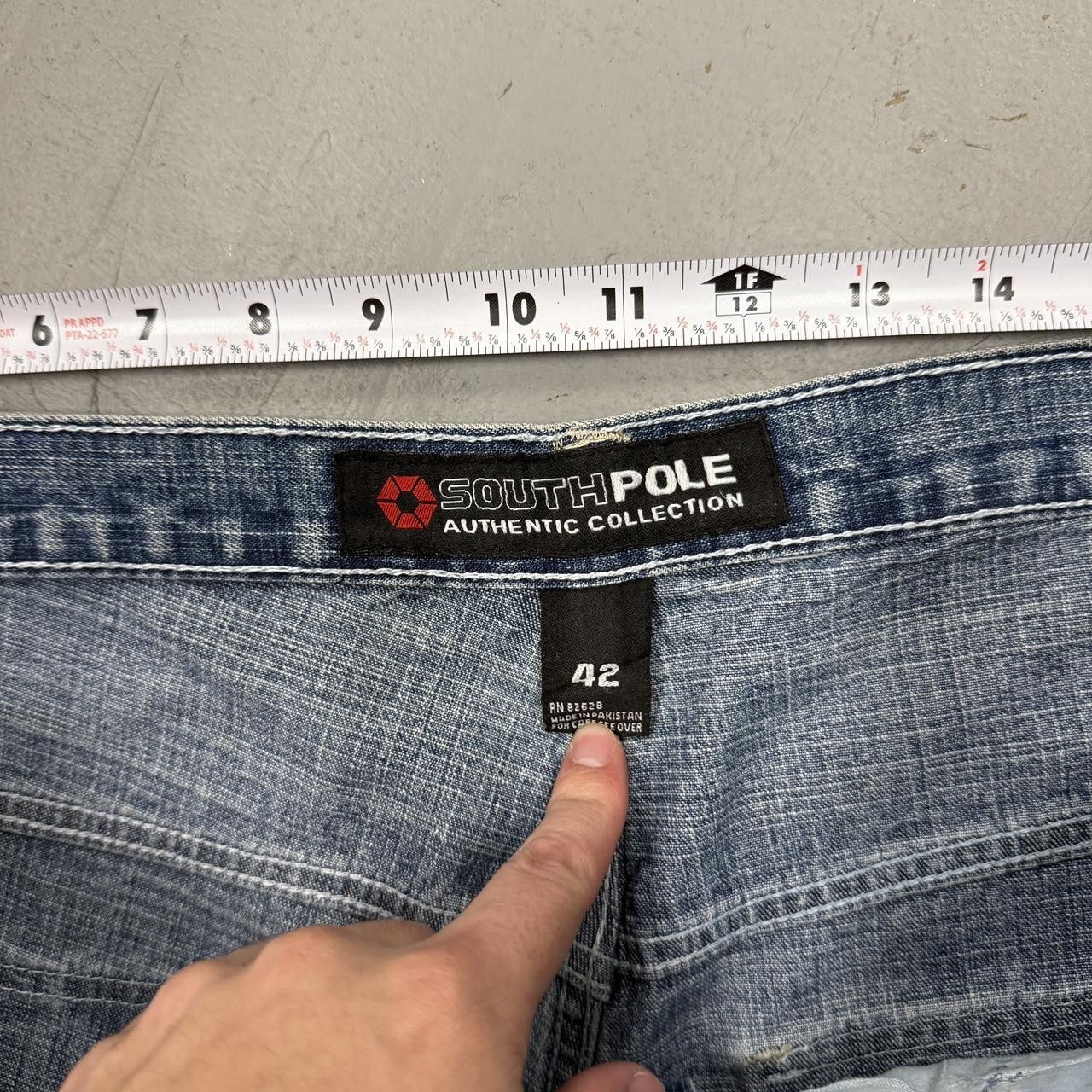 JNCO × Southpole × Vintage Y2K GRAIL Southpole Gradient Baggy Jeans Size 42 - 40 x 32 Size US 44 / EU 60 - 5 Thumbnail
