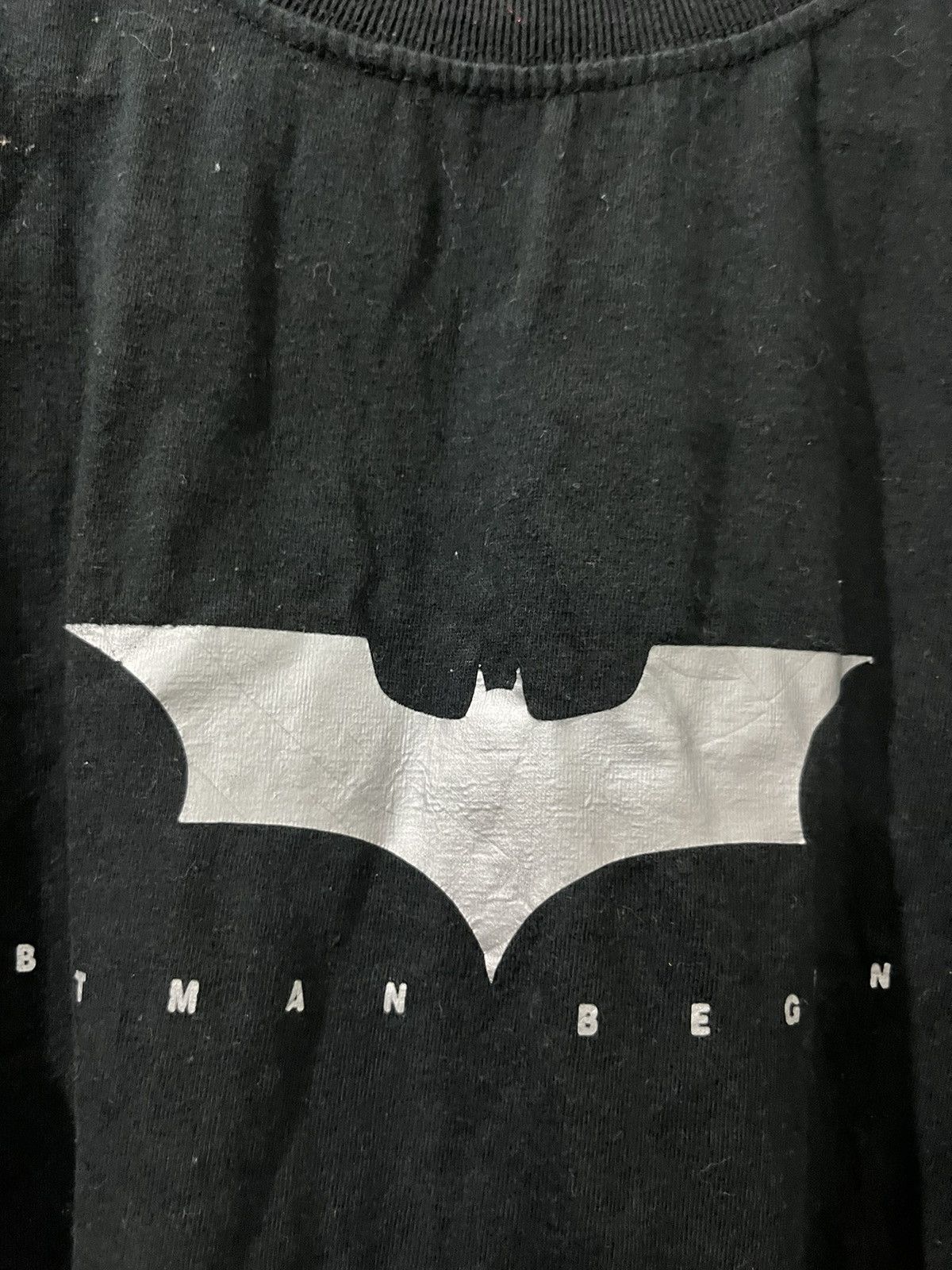 DC Comics Vintage BATMAN BEGIN PROMO Merch Boxy Sized Tee Size US L / EU 52-54 / 3 - 4 Thumbnail