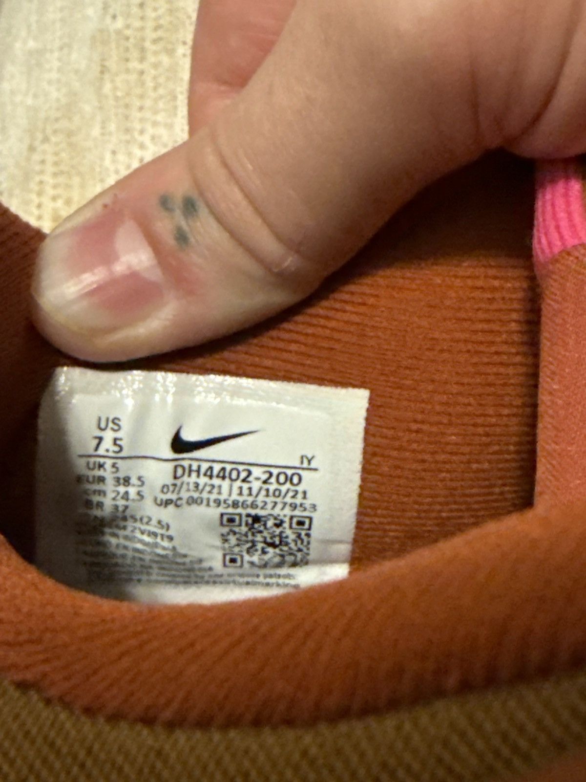Nike Nike Dunk Low Disrupt 2 Size US 7.5 / IT 37.5 - 2 Thumbnail