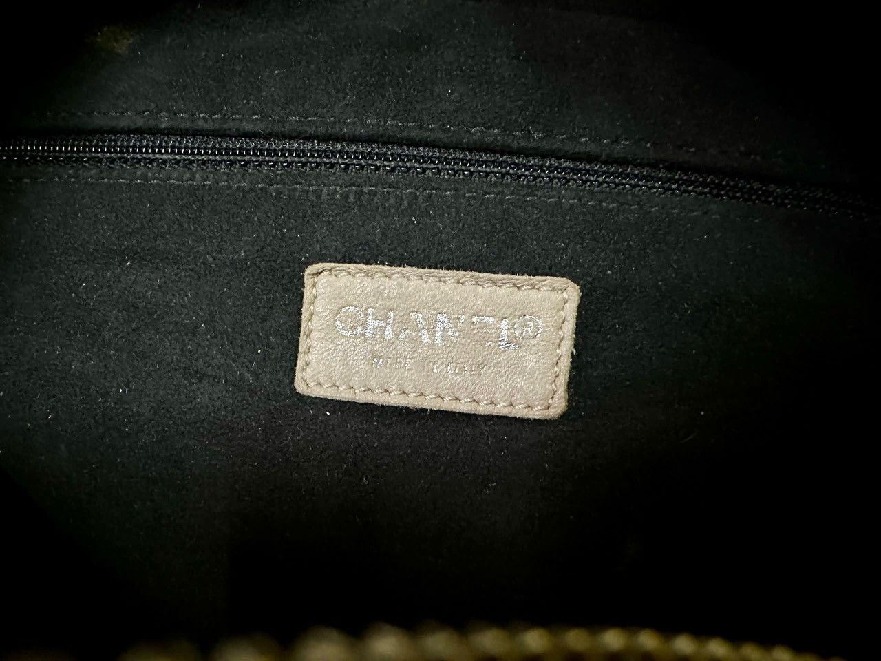 Chanel Authentic Chanel Coco Mark Chocolate Bar Patent Bowler Size ONE SIZE - 6 Thumbnail