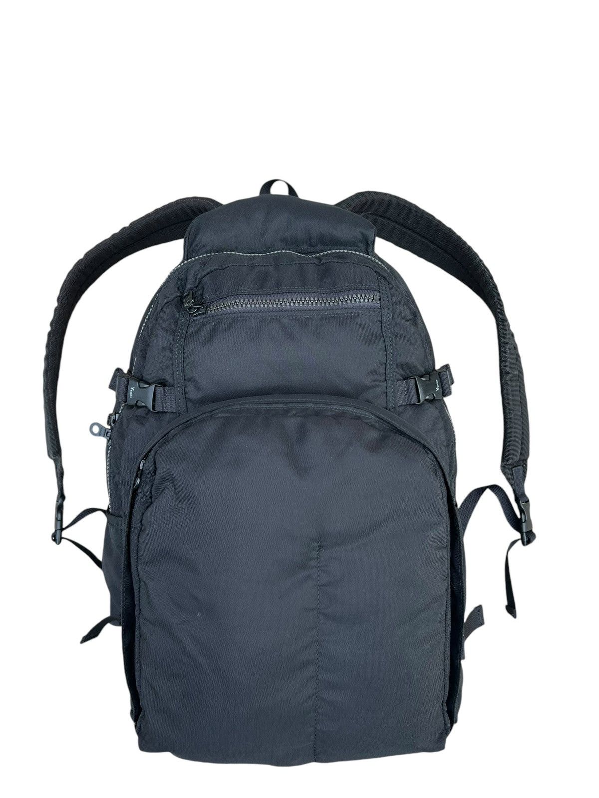 Yohji Yamamoto Vintage Yohji Yamamoto Y’saccs Black Ballistic Backpack Size ONE SIZE - 7 Thumbnail