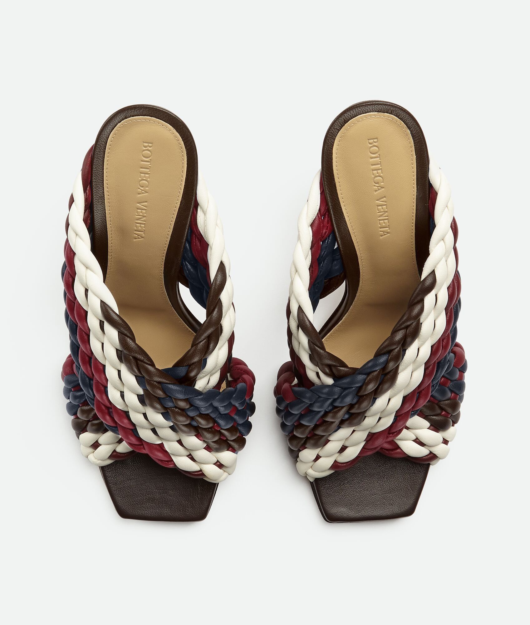 Bottega Veneta o1loc1c0125 729712 Canalazzo Sandals in Multicolor Size US 7 / IT 37 - 3 Thumbnail