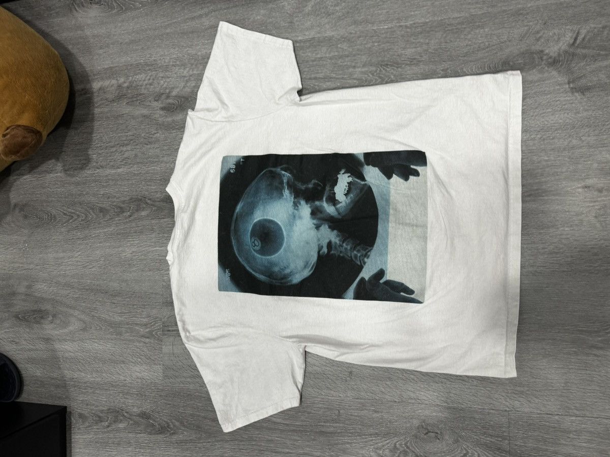 Stussy Stussy White X-ray Brain Tee Size US M / EU 48-50 / 2 - 2 Thumbnail