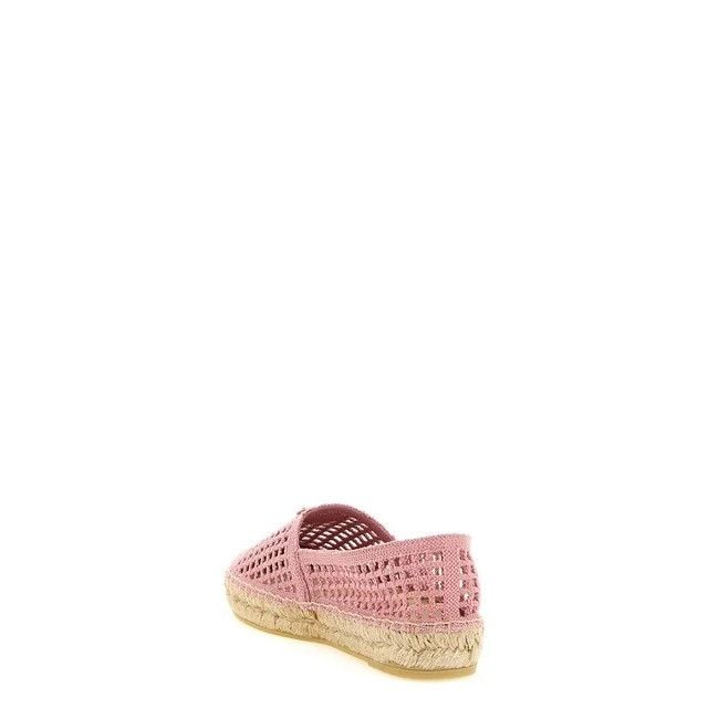 Prada PRADA Crochet Begonia Pink Espadrilles New & Authentic (Wome Size US 8 / IT 38 - 3 Thumbnail