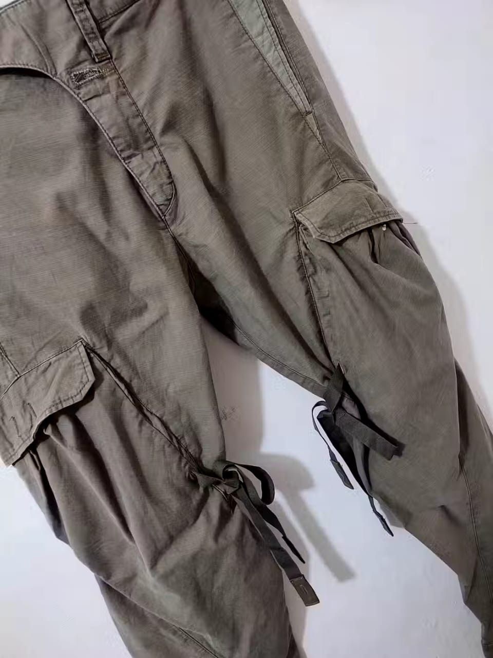 Marithe + Francois Girbaud MFG Marithe Francois Girbaud Tactical Cargo Bondage Pants Size US 32 / EU 48 - 13 Thumbnail