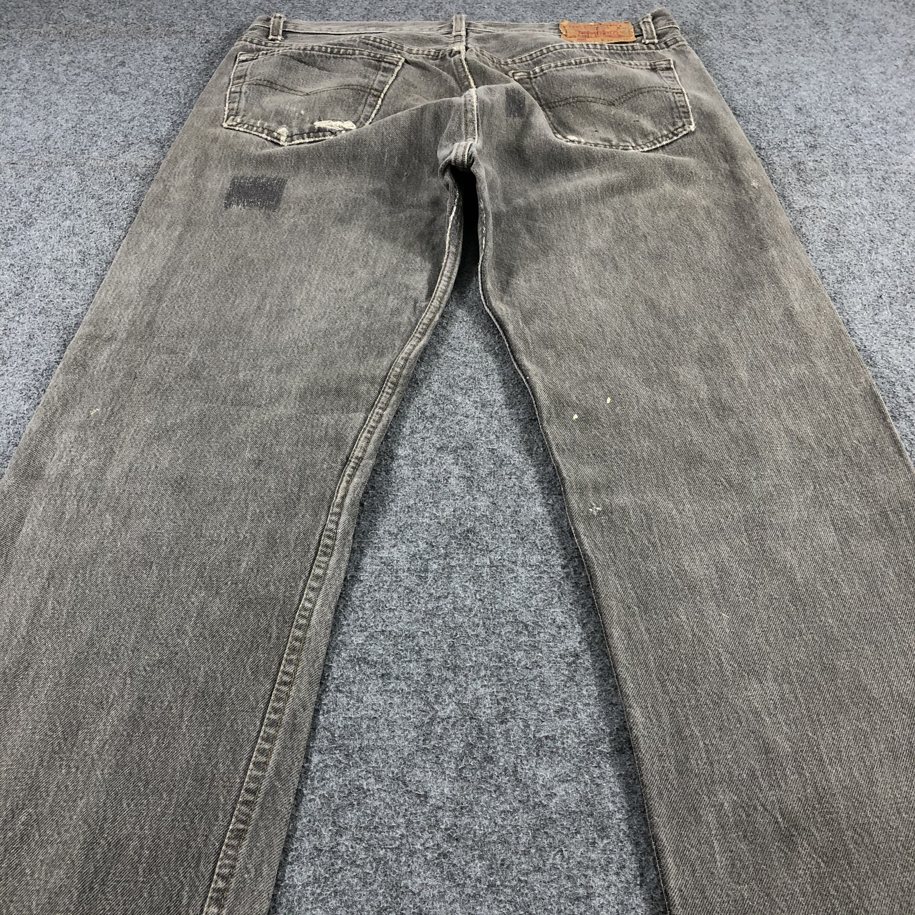 Levi's Vintage 90s Levis 501 Earth Tone Jeans-JM1597 Size US 36 / EU 52 - 4 Thumbnail