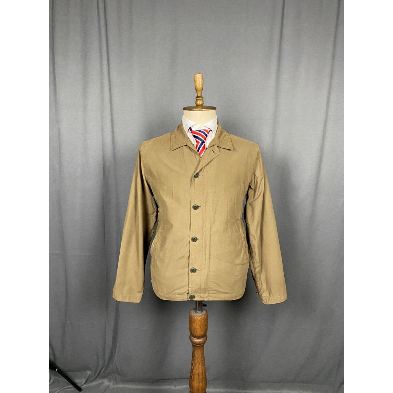 Polo Ralph Lauren Polo Ralph Lauren VTG Men's Beige Brown Coach Zip Collared J Size US M / EU 48-50 / 2 - 3 Thumbnail