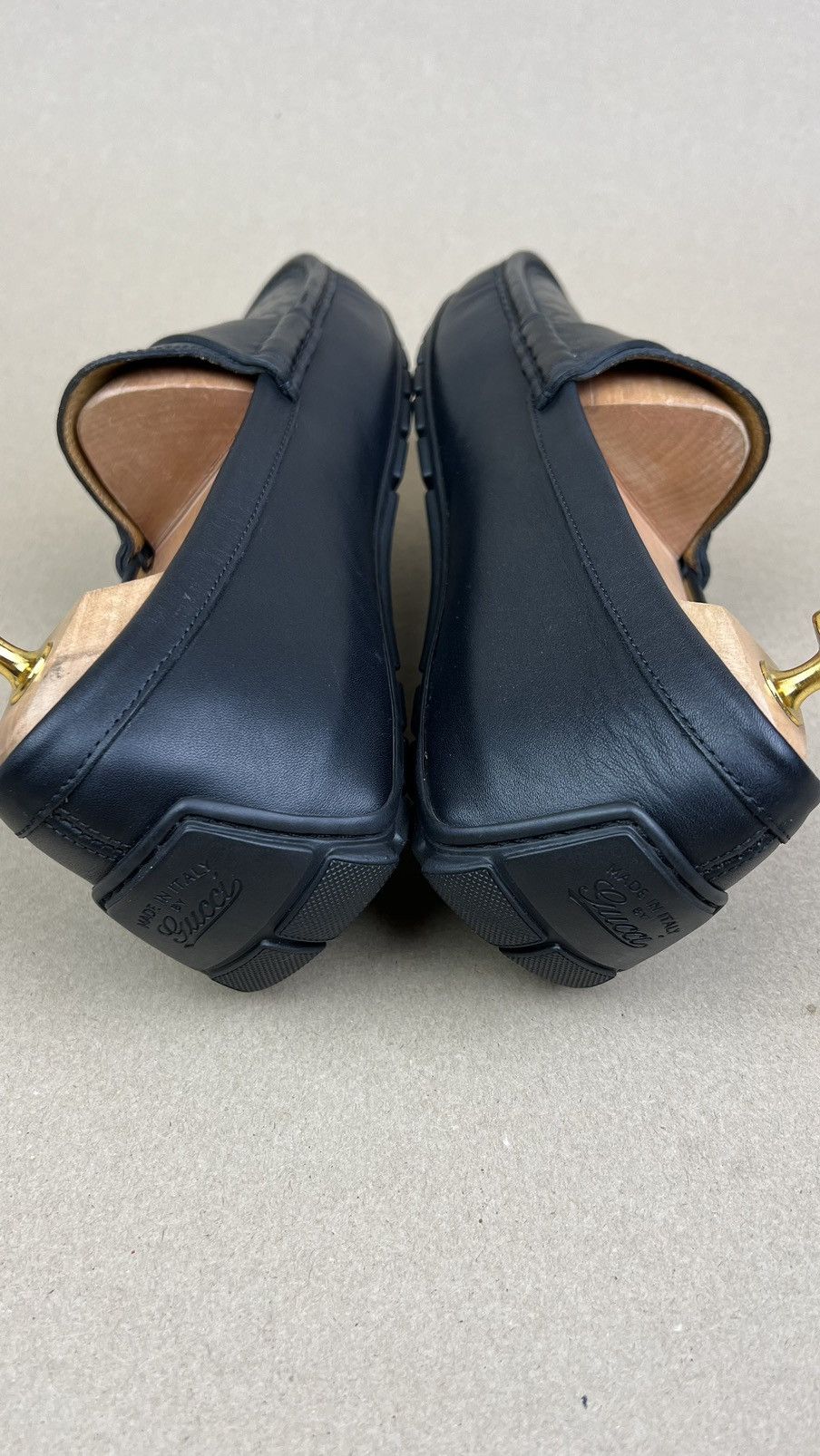 Gucci GUCCI Loafers Leather Moccasins Drivers Shoes GG Monogram Size US 10 / EU 43 - 8 Thumbnail