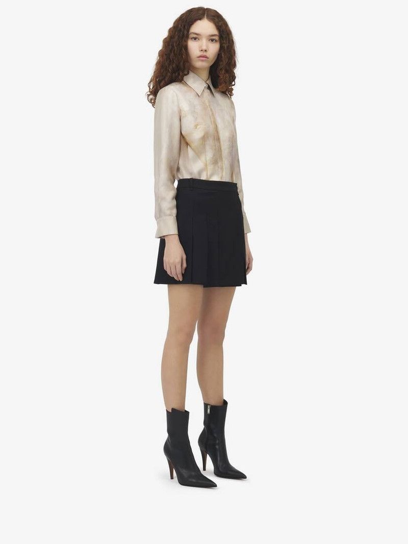Alexander McQueen o1srvl11e0326 Sculpted Bum Shirt in Multicolor Size XL / US 12-14 / IT 48-50 - 3 Thumbnail