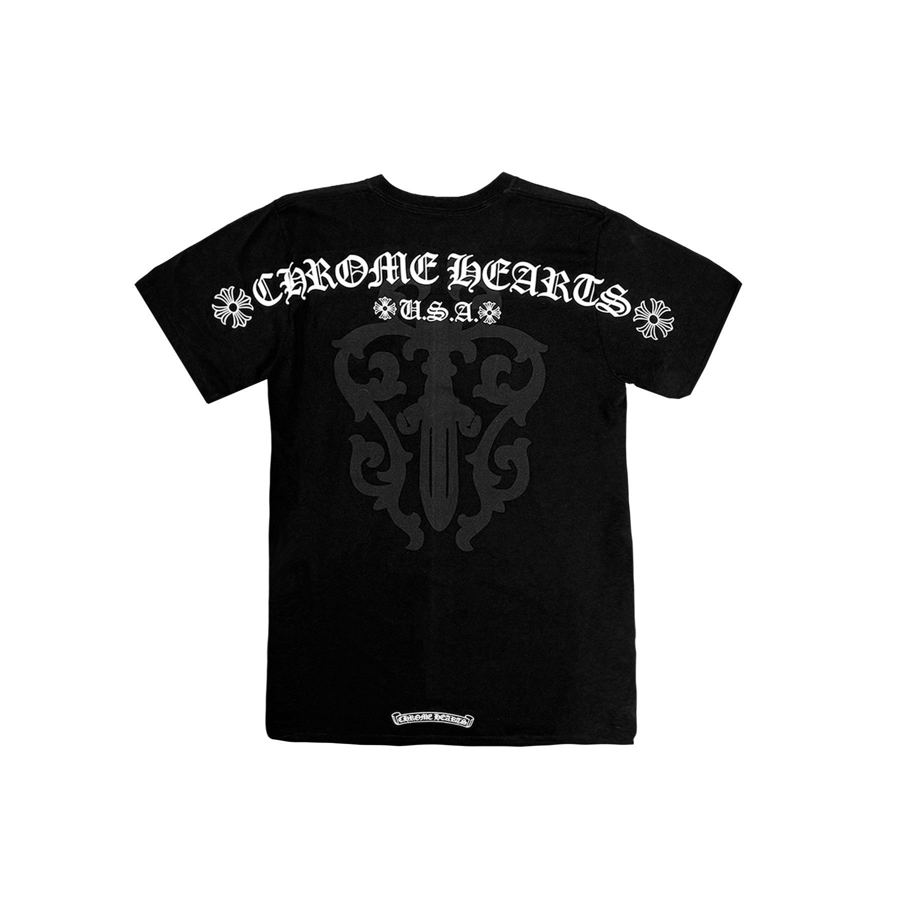 Chrome Hearts Vintage OG CHROME HEARTS Cross Tee Shirt Top