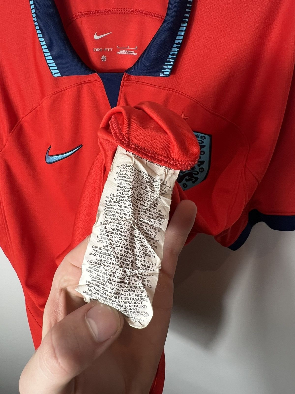 Nike Nike ENGLAND 2022 2023 AWAY FOOTBALL SOCCER Shirt DNO685-600 Size US L / EU 52-54 / 3 - 5 Thumbnail