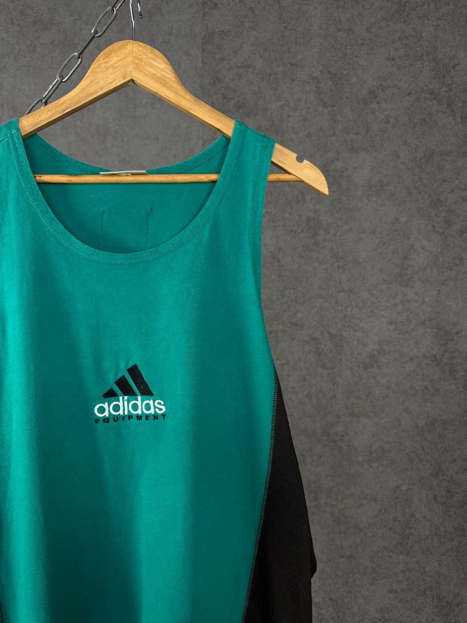 Adidas Adidas Equipment vintage center logo tank top Size US XL / EU 56 / 4 - 2 Thumbnail