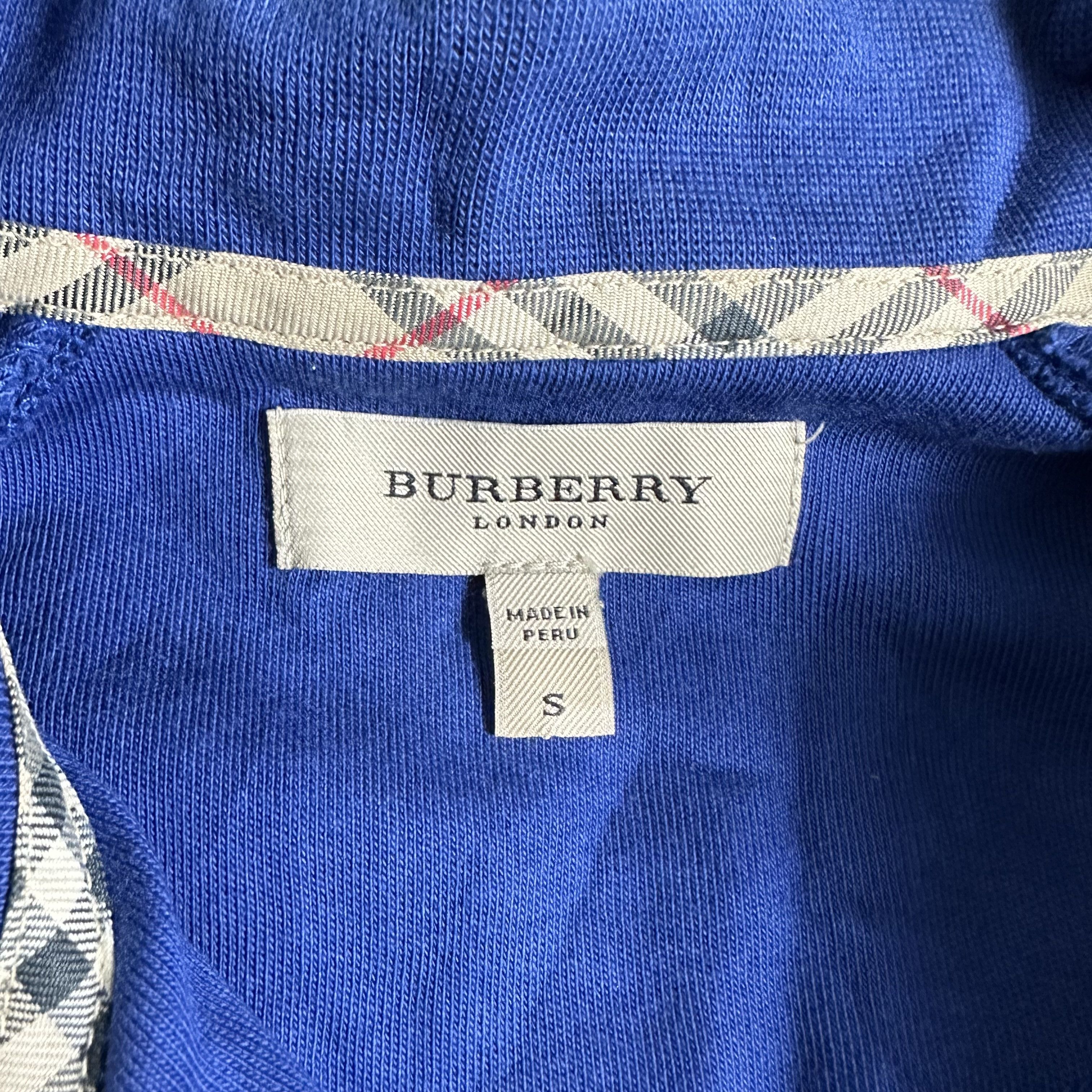 Burberry × Designer × Vintage 🔥RARE🔥Vintage Burberry London Half-Zipp Sweater Size US S / EU 44-46 / 1 - 7 Thumbnail