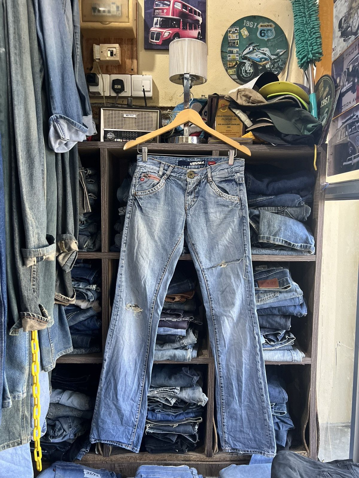 Miss Sixty 🔥Made in Italy Miss Sixty Distressed Denim Size 29" - 1 Thumbnail
