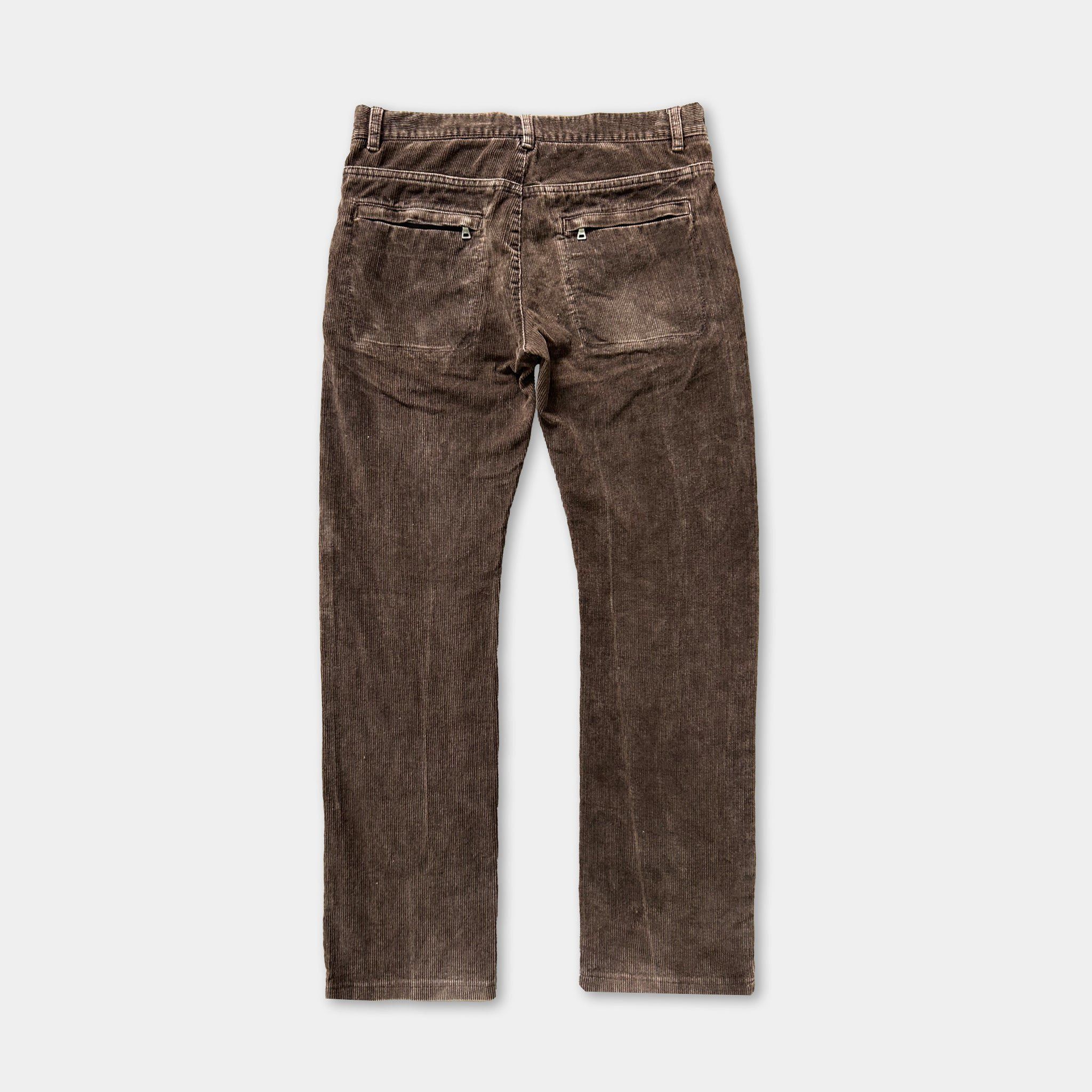 Prada Prada Brown Corduroy Pants Size US 30 / EU 46 - 4 Thumbnail