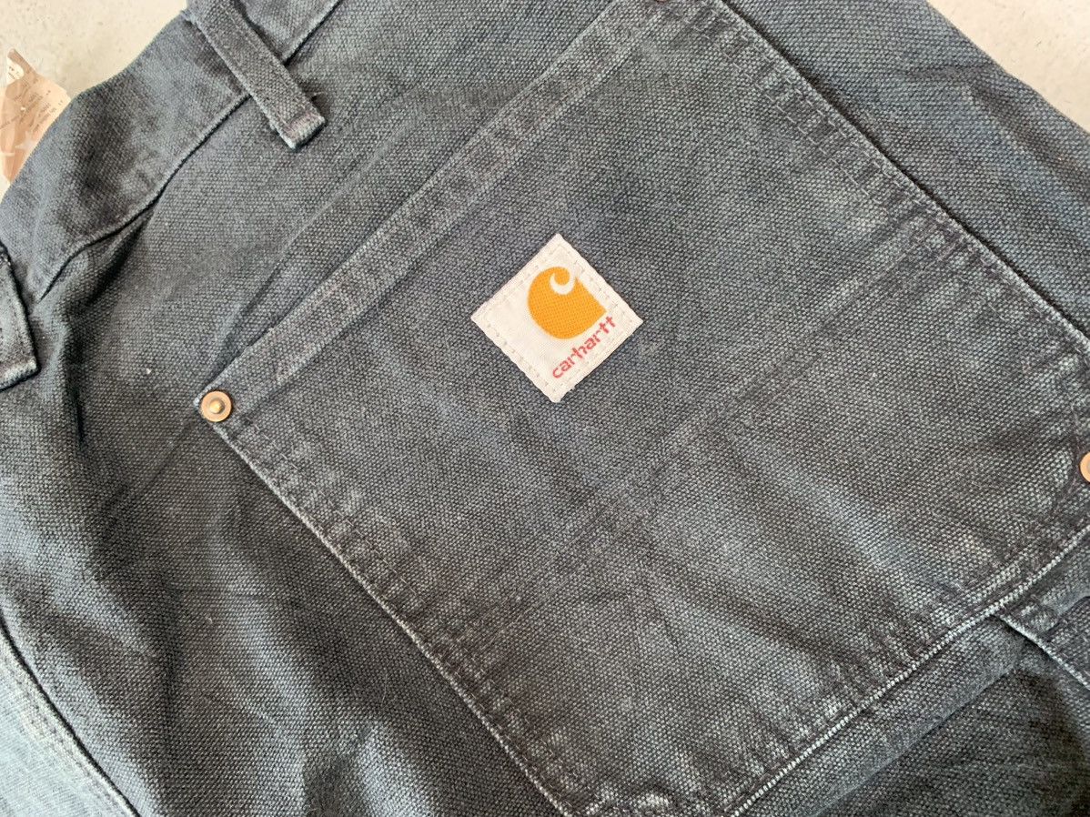 Carhartt Vintage Carhartt b01 BLK double knee denim Size US 38 / EU 54 - 7 Thumbnail