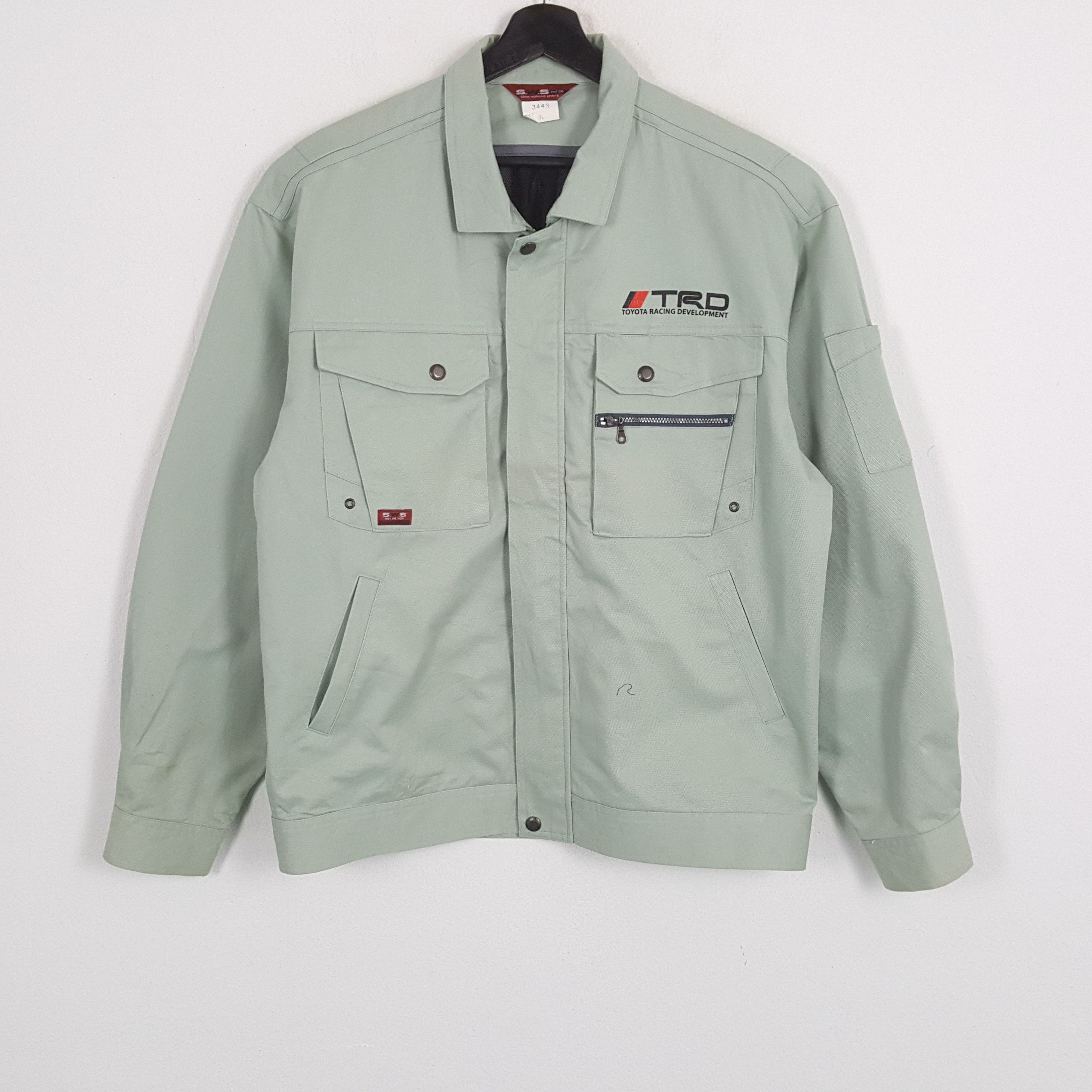 Japanese Brand × Vintage TRD TOYOTA RACING DEVELOPMENT Motorsports Custom Jacket Size US XL / EU 56 / 4 - 3 Thumbnail