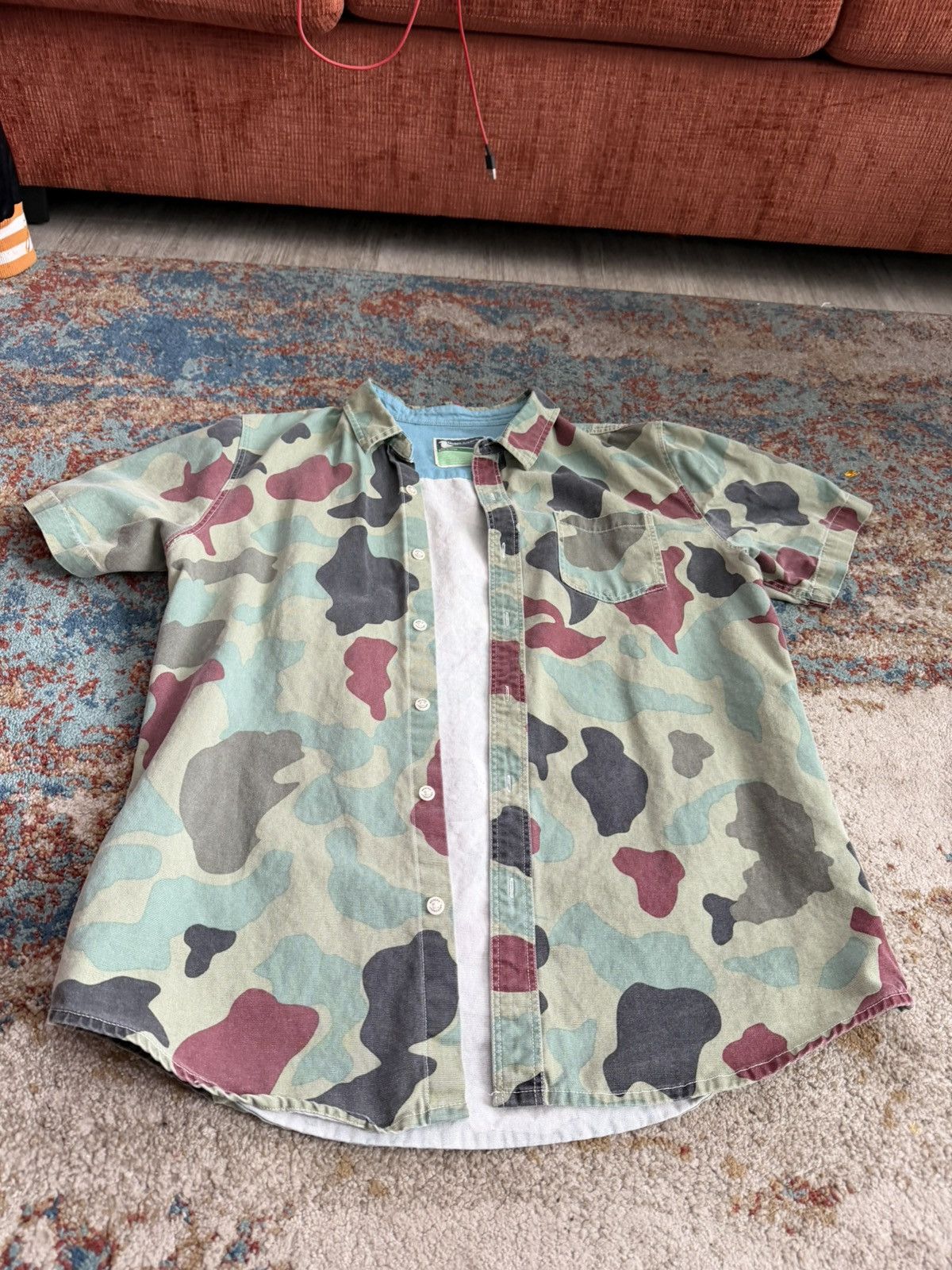 Modern Amusement Camo Modern Amusement button up polo Size US L / EU 52-54 / 3 - 2 Thumbnail