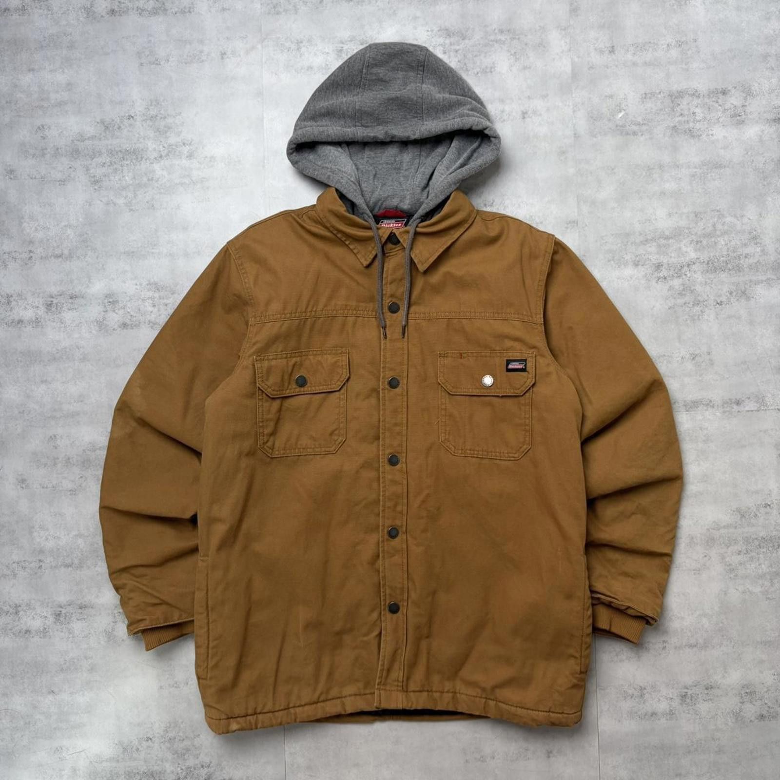 Dickies Y2K Tan Dickies Workwear Canvas Bomber Jacket Size US M / EU 48-50 / 2 - 1 Thumbnail