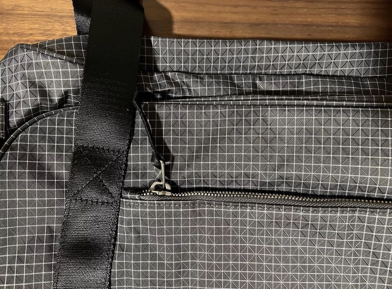Aime Leon Dore Aime Leon Dore Ripstop Nylon Duffle Bag Black Woven Logo ALD Size ONE SIZE - 3 Thumbnail