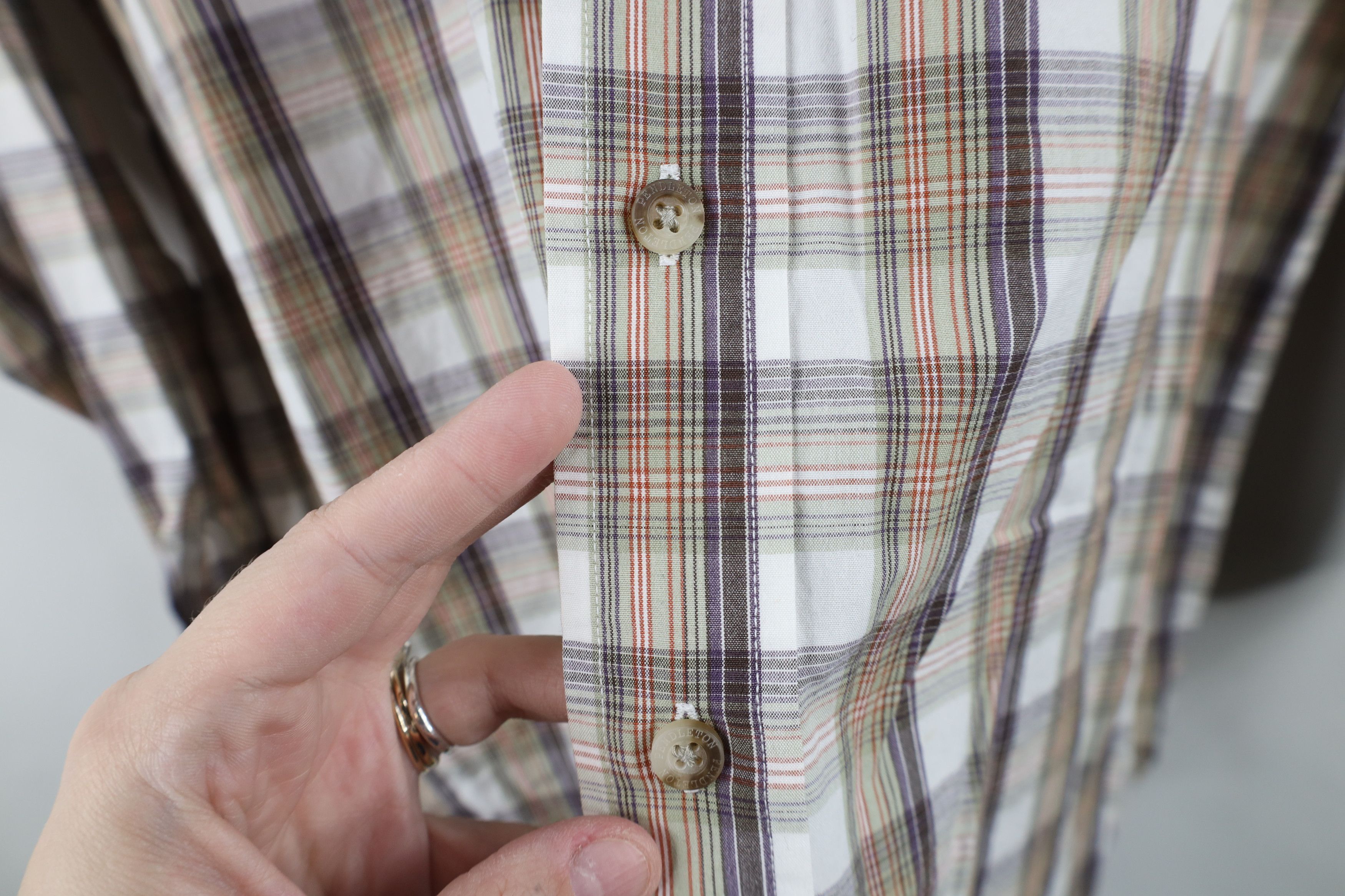 Pendleton Vintage Pendleton Collared Button Down Shirt Plaid Cotton Size US M / EU 48-50 / 2 - 5 Thumbnail