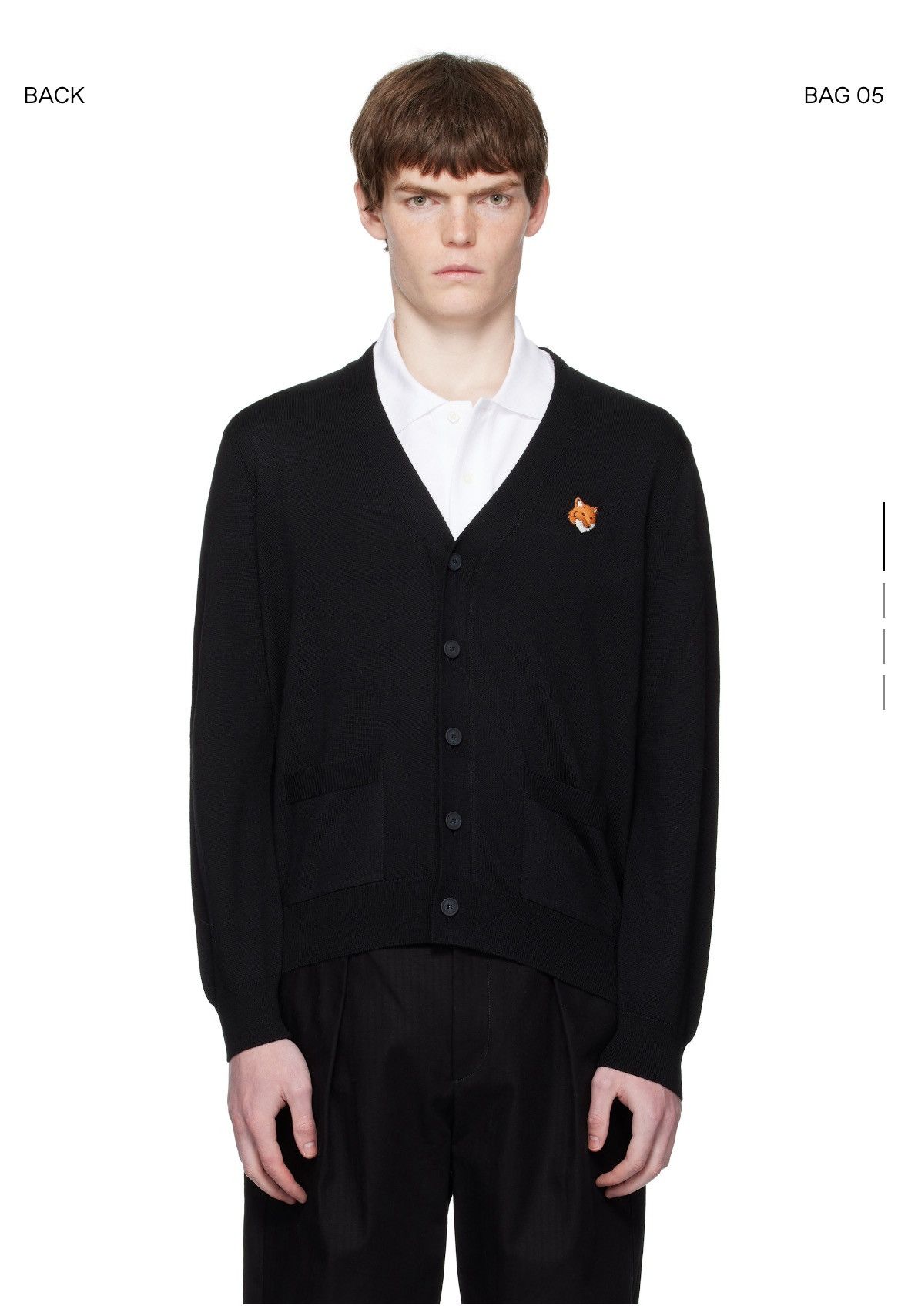 Maison Kitsune Maison Kitsune Cardgian Size US M / EU 48-50 / 2 - 4 Thumbnail