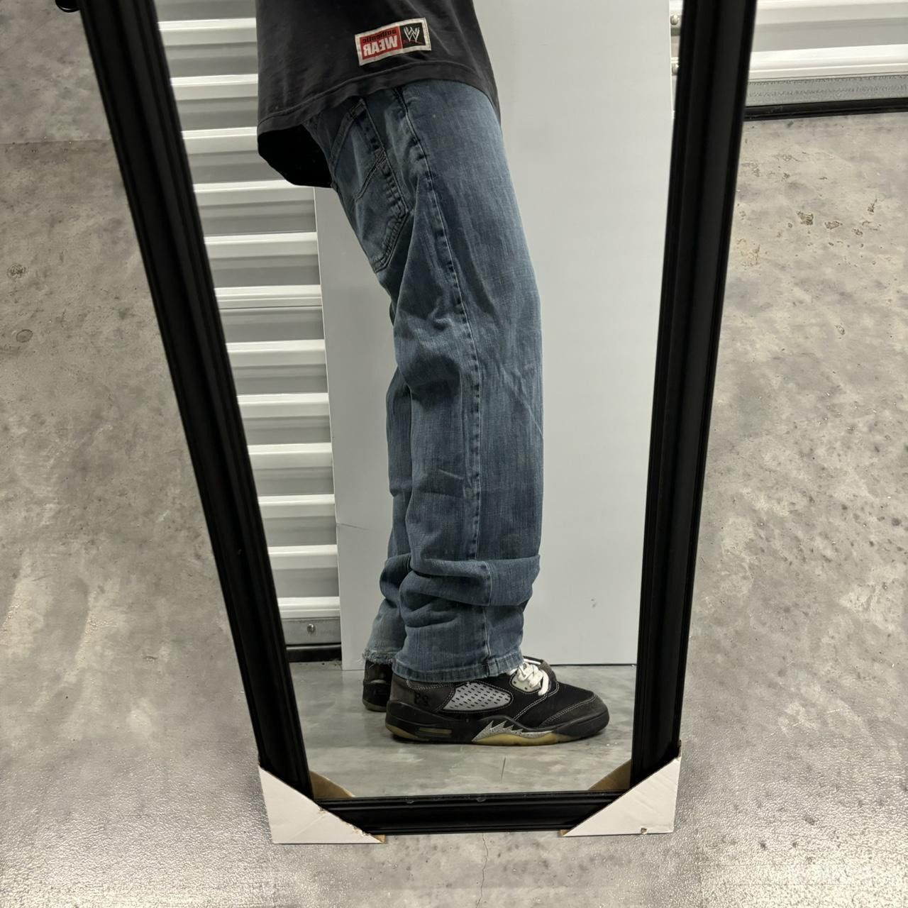 Japanese Brand × Vintage Crazy Vintage Y2K/2000s Grunge Medium Wash Essential Denim Jeans! Size US 34 / EU 50 - 2 Thumbnail